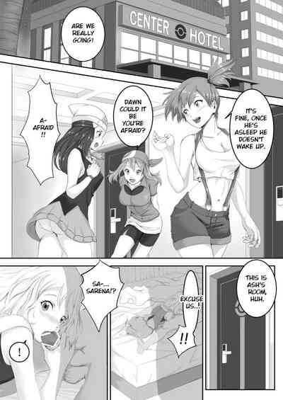 Nightlife Series — The Pokegirls Go Nightcrawling in a Steamy Group Hookup [Ten Colors]