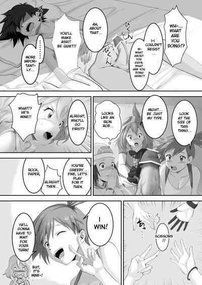Nightlife Series — The Pokegirls Go Nightcrawling in a Steamy Group Hookup [Ten Colors]