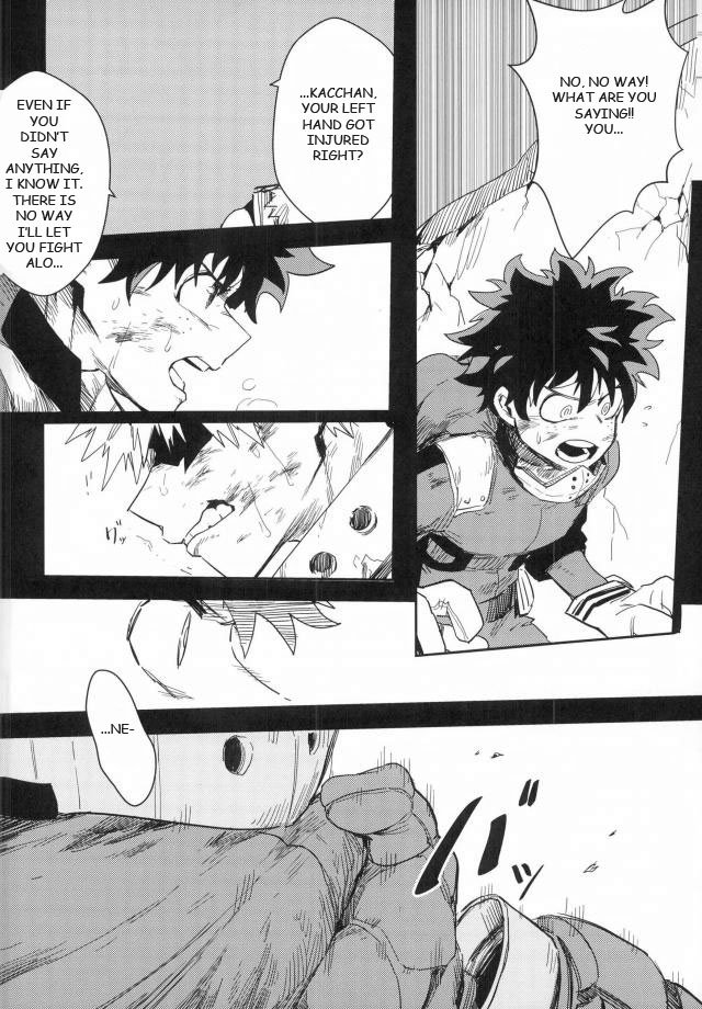 NTR Series — A blond hero student gets double penetrated in a secret training room [SPARK11] [Gekikara Melon-pan (Yuuna)]