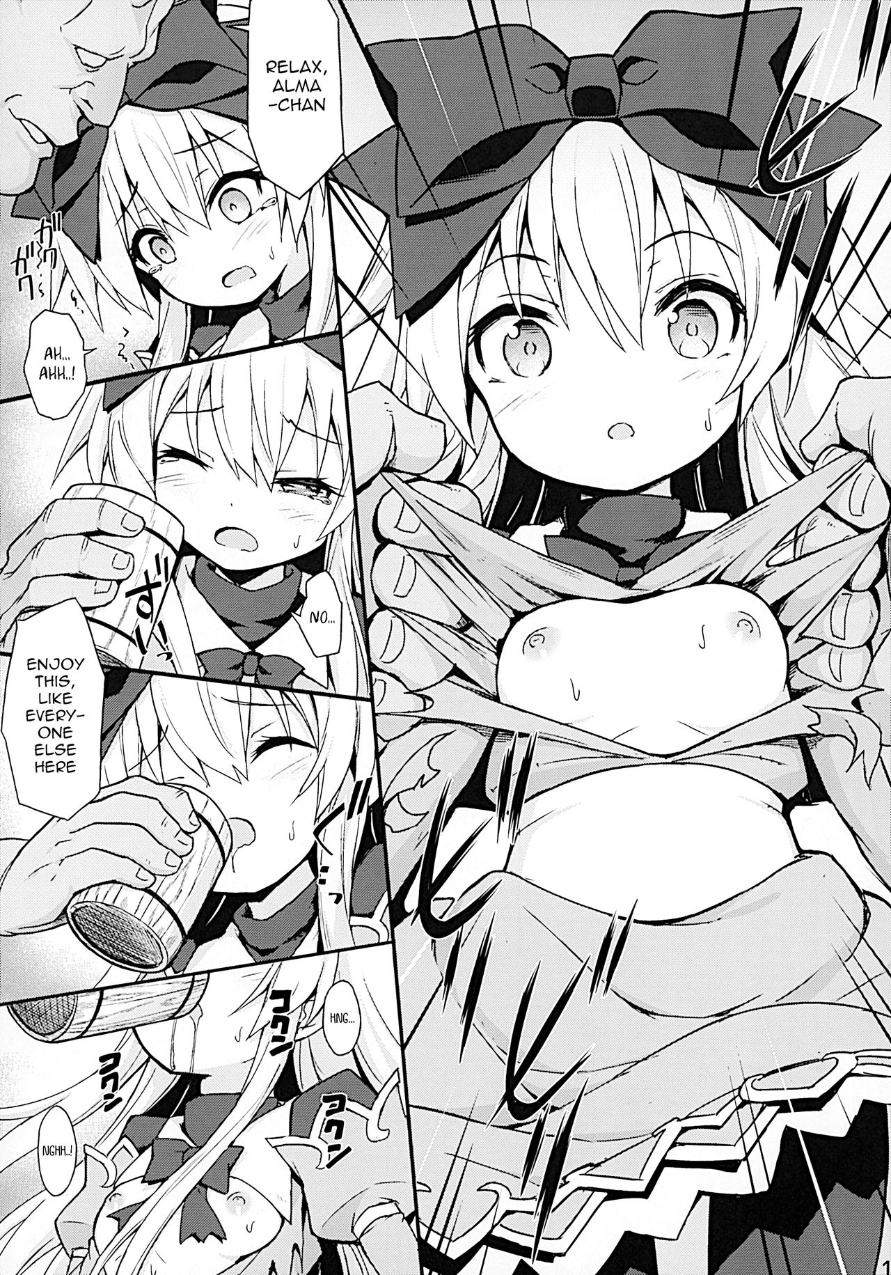 NTR Series — Alma Gets Used Hardcore: Gangbanged and Creampied 4  [C92 Kanariya Bai Kanariya Maya Gorou Shinrabansho English aerozext]