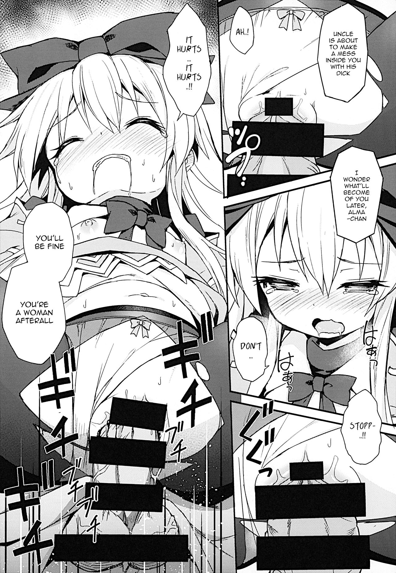 NTR Series — Alma Gets Used Hardcore: Gangbanged and Creampied 4  [C92 Kanariya Bai Kanariya Maya Gorou Shinrabansho English aerozext]