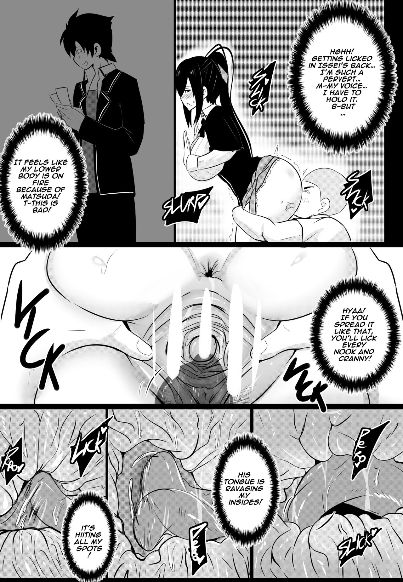 NTR Series —  B-Trayal 22-2 Akeno Gets Fucked Hard By Multiple Guys While Her Boyfriend Watches [Merkonig]
