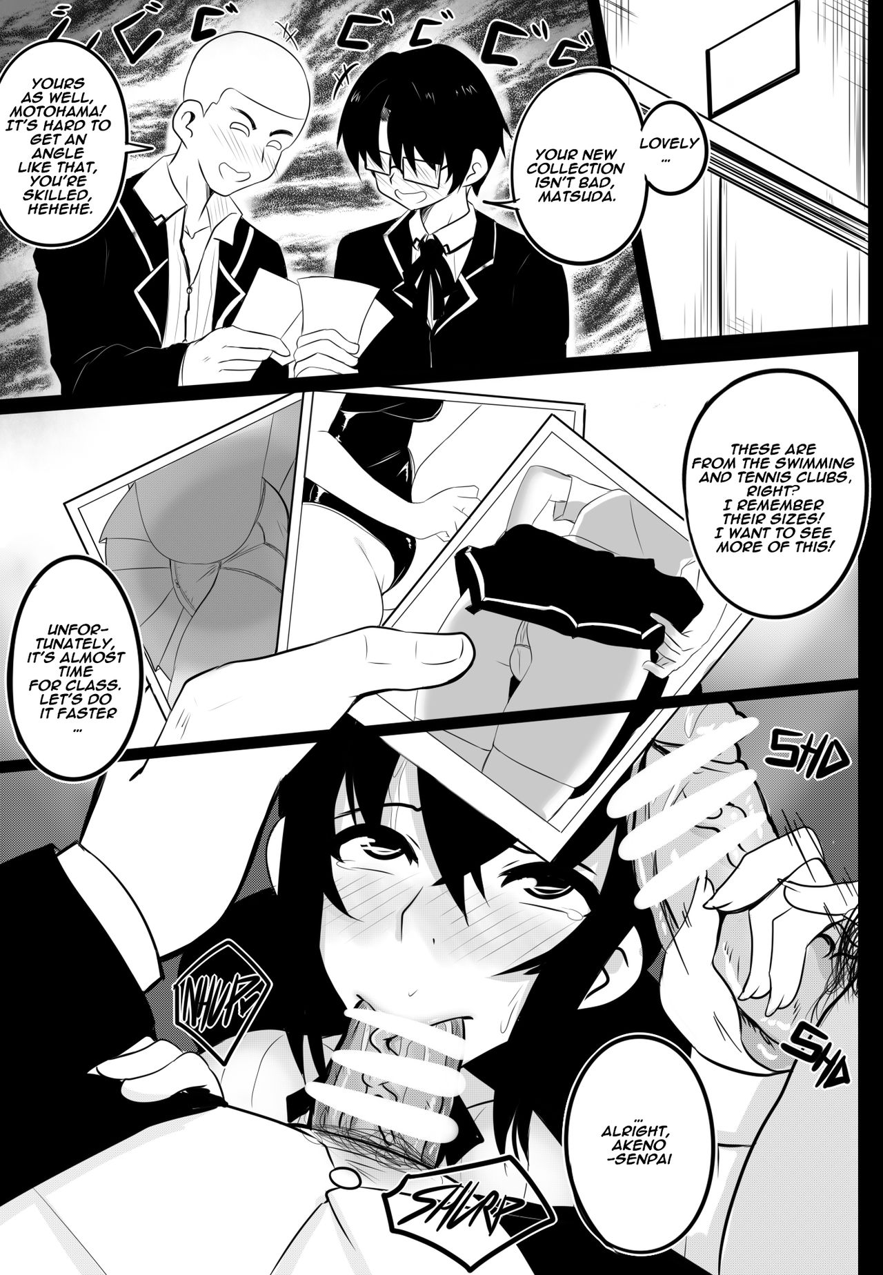 NTR Series —  B-Trayal 22-2 Akeno Gets Fucked Hard By Multiple Guys While Her Boyfriend Watches [Merkonig]