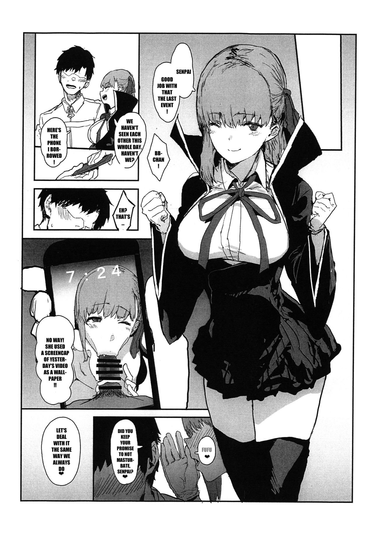 NTR Series — BB-chan Gets Cucked While Masturbating to Netorase Video [COMIC1☆15] [Nhoooooooooooooo (Oosawara Sadao)]