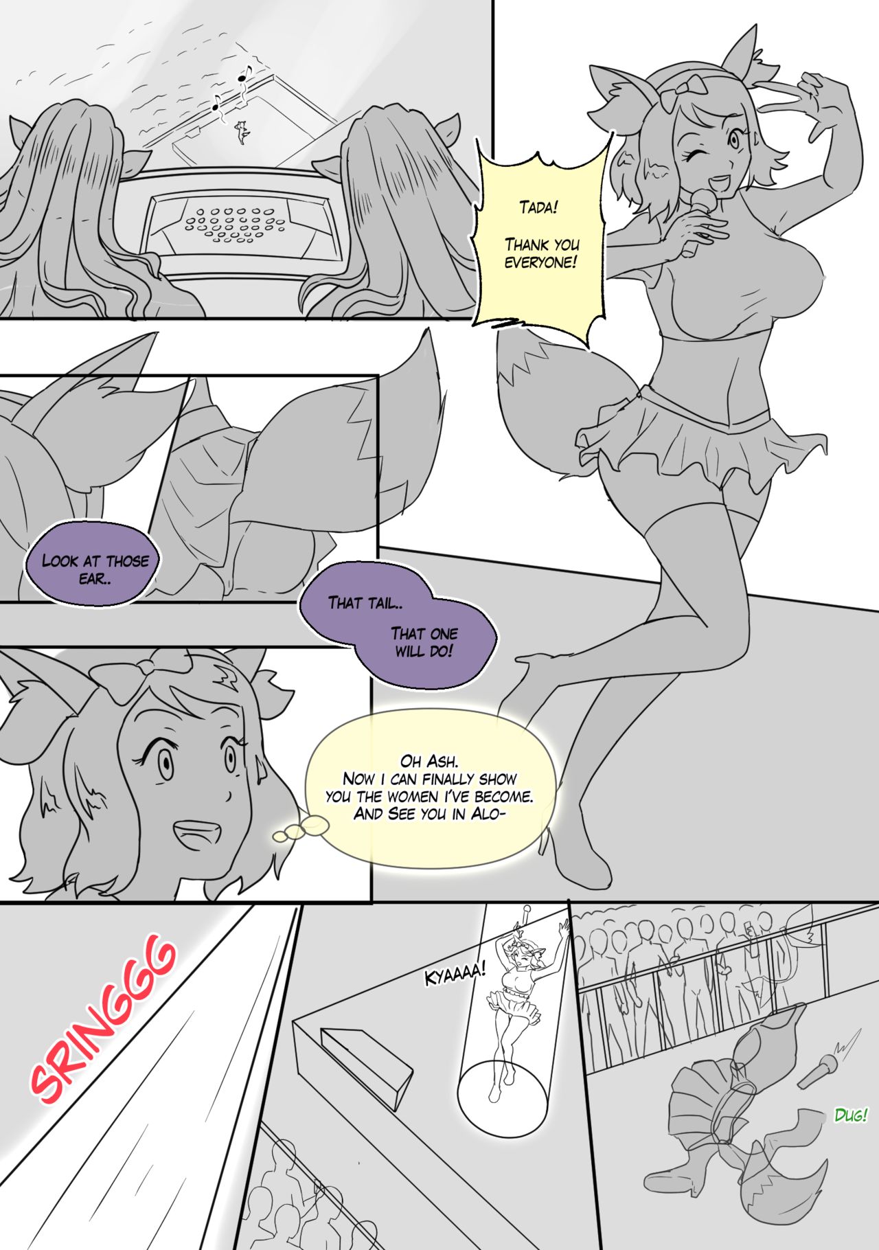 NTR Series — Captured Pokepet Serena Gets Fucked Hard [Jerseyd]