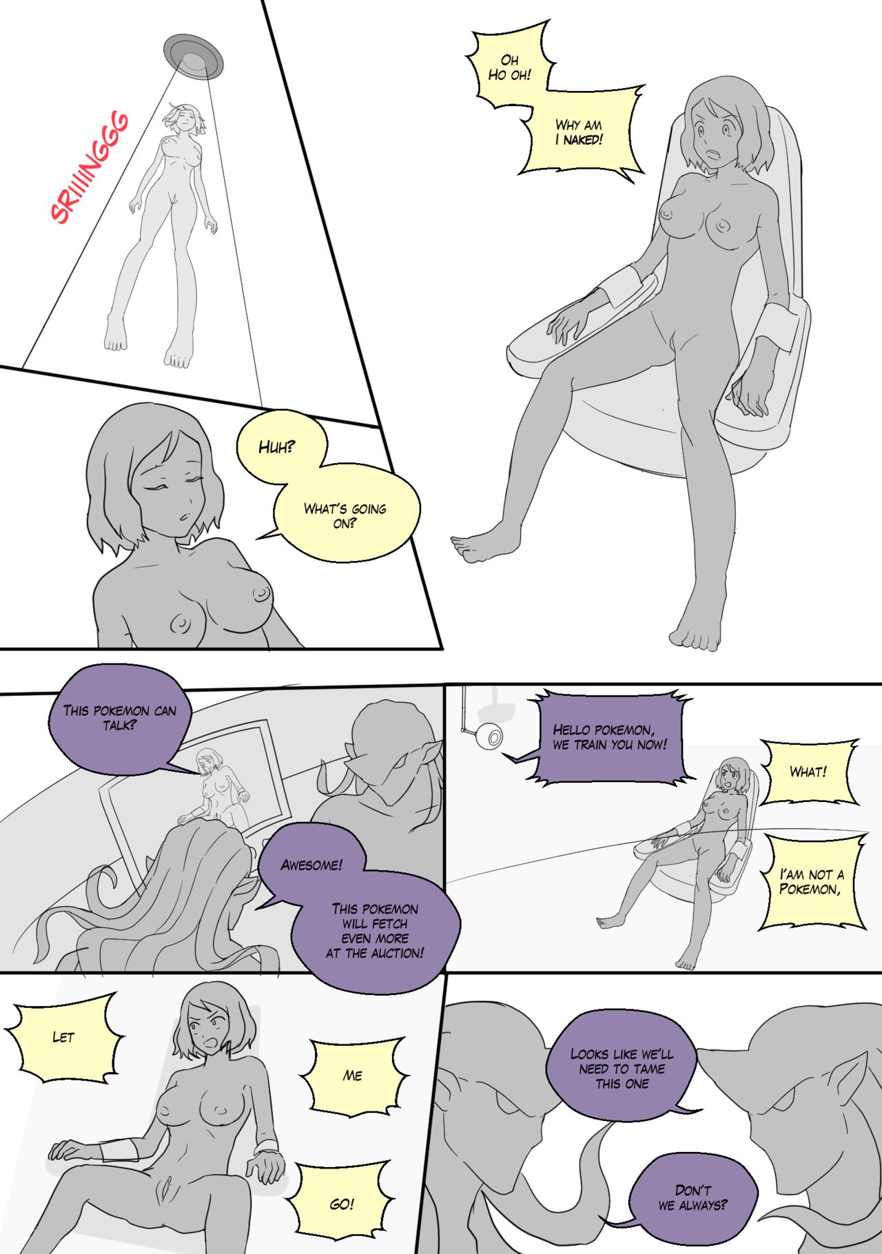 NTR Series — Captured Pokepet Serena Gets Fucked Hard [Jerseyd]