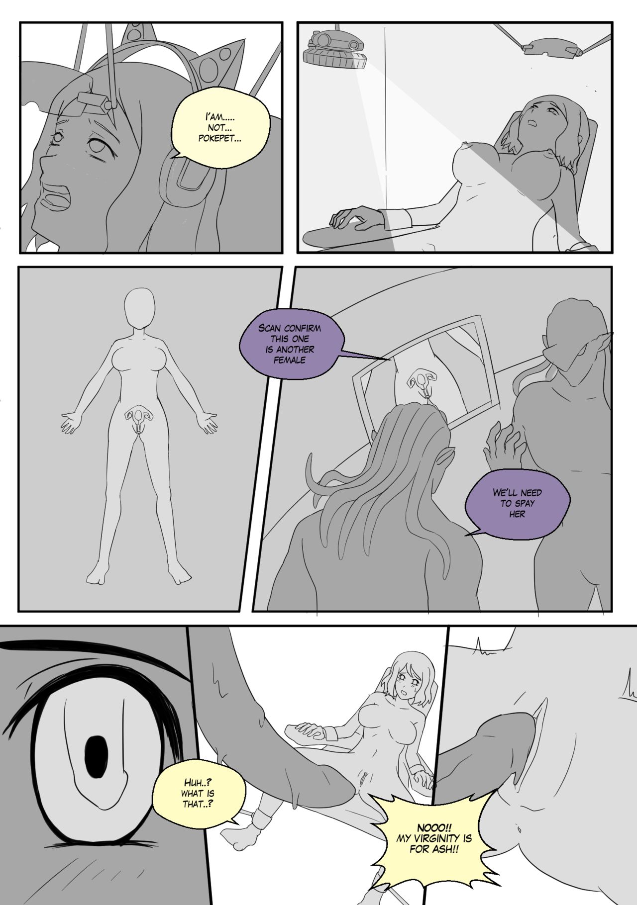NTR Series — Captured Pokepet Serena Gets Fucked Hard [Jerseyd]