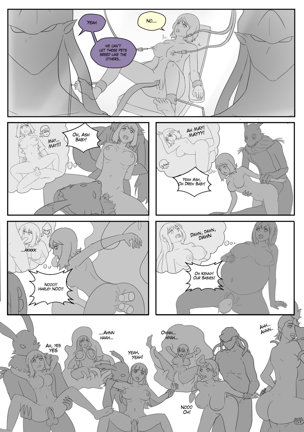NTR Series — Captured Pokepet Serena Gets Fucked Hard [Jerseyd]