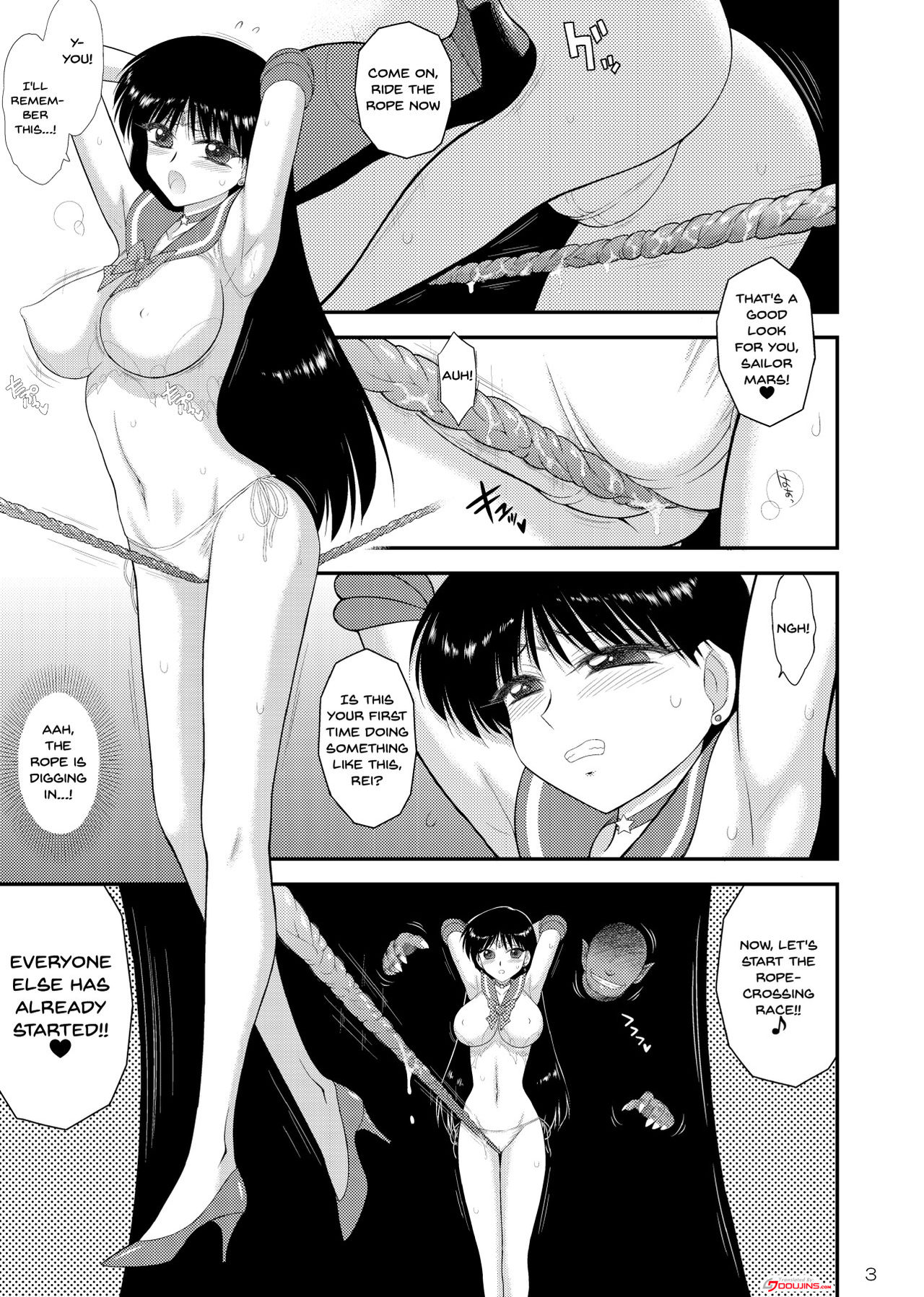 NTR Series — Flirtation Sped Forward Gangbang Creampie Threesome [BLACK DOG]