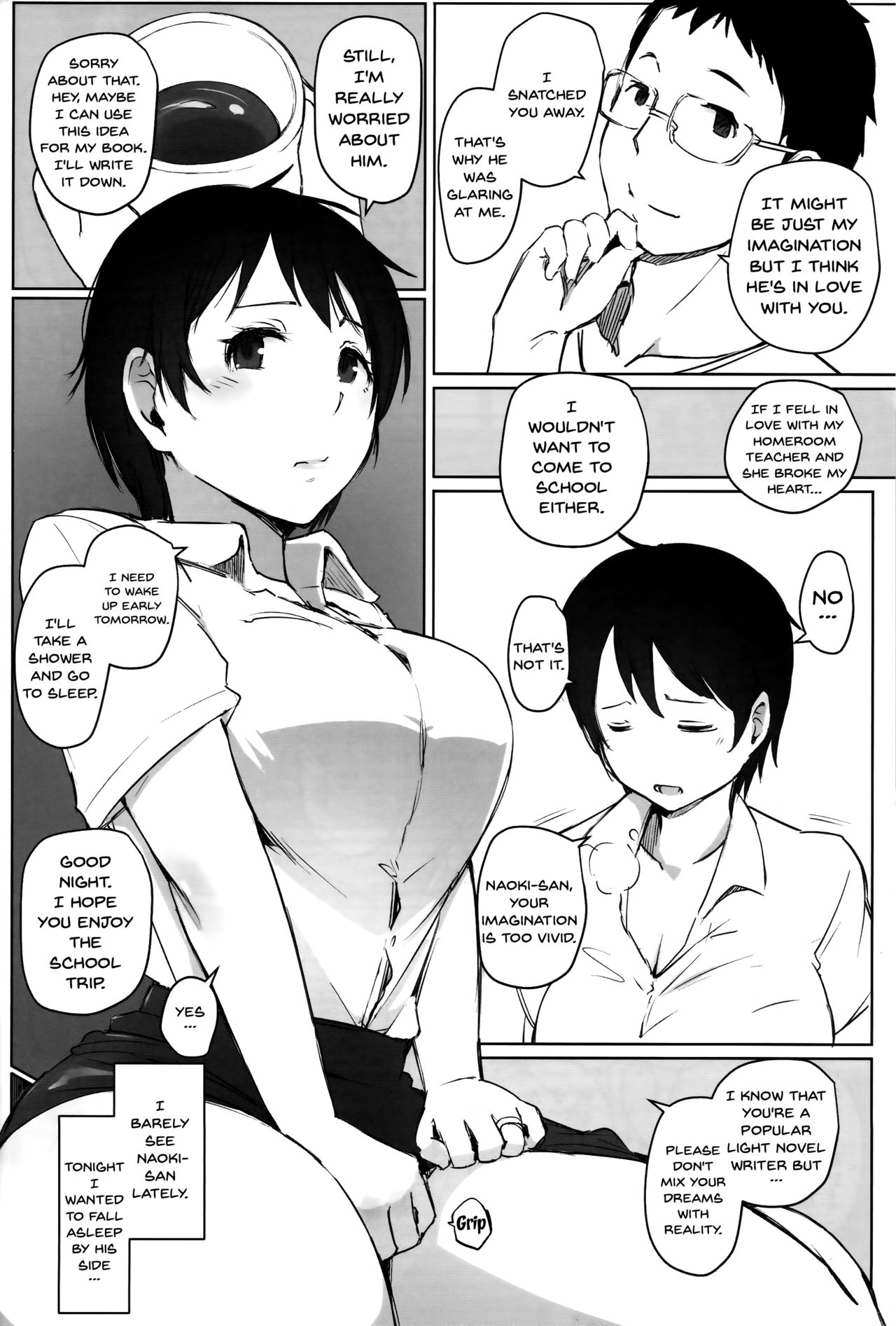 NTR Series — Married Teacher Cuckolded During School Trip [Arakureta Monotachi (Arakure)]