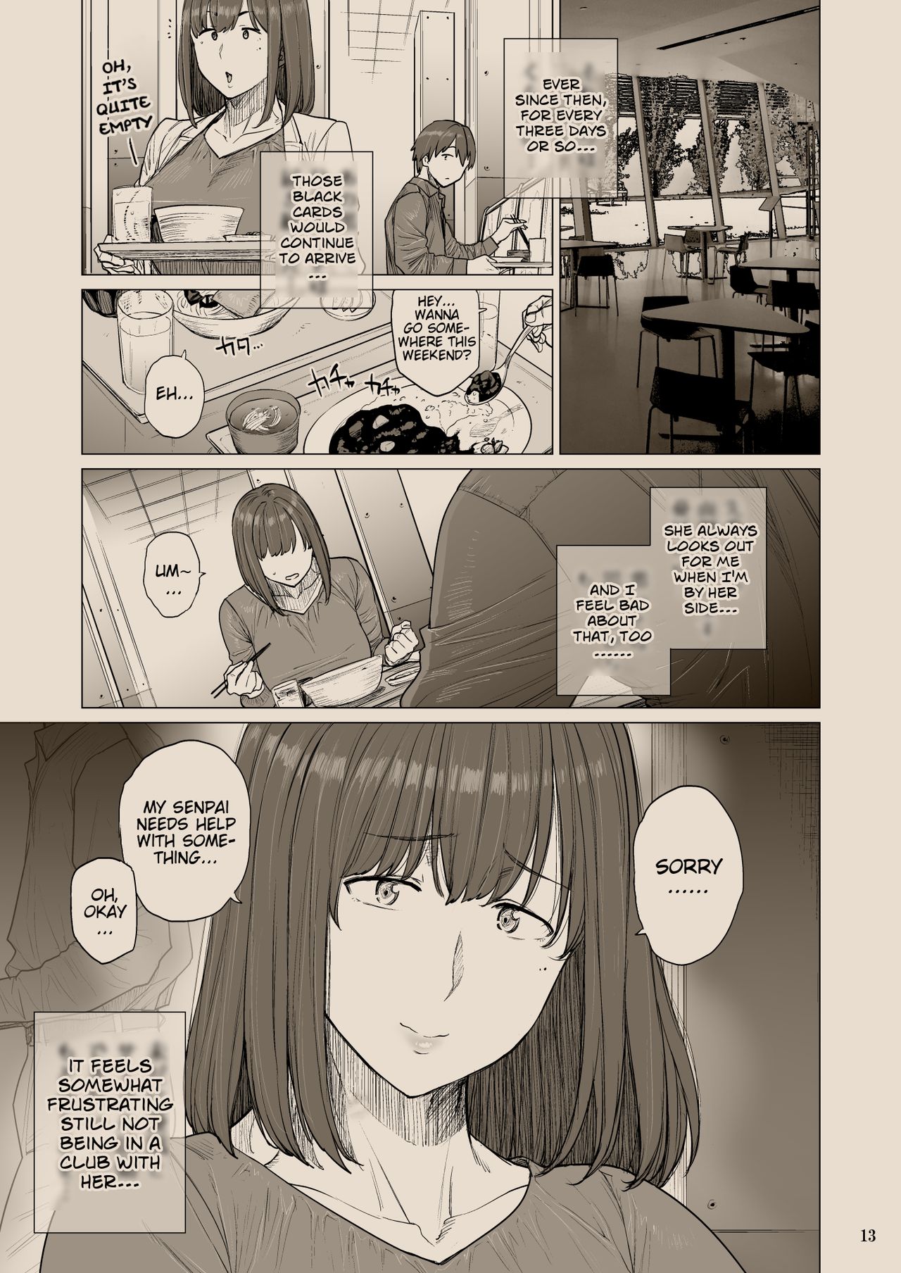 NTR Series — My Beautiful and Smart Childhood Friend Gets Fucked Silly Helping Her Senpai’s Club, Even Though I Liked Her First [Hayo-Cinema (Etuzan Jakusui)] B.S.S.²