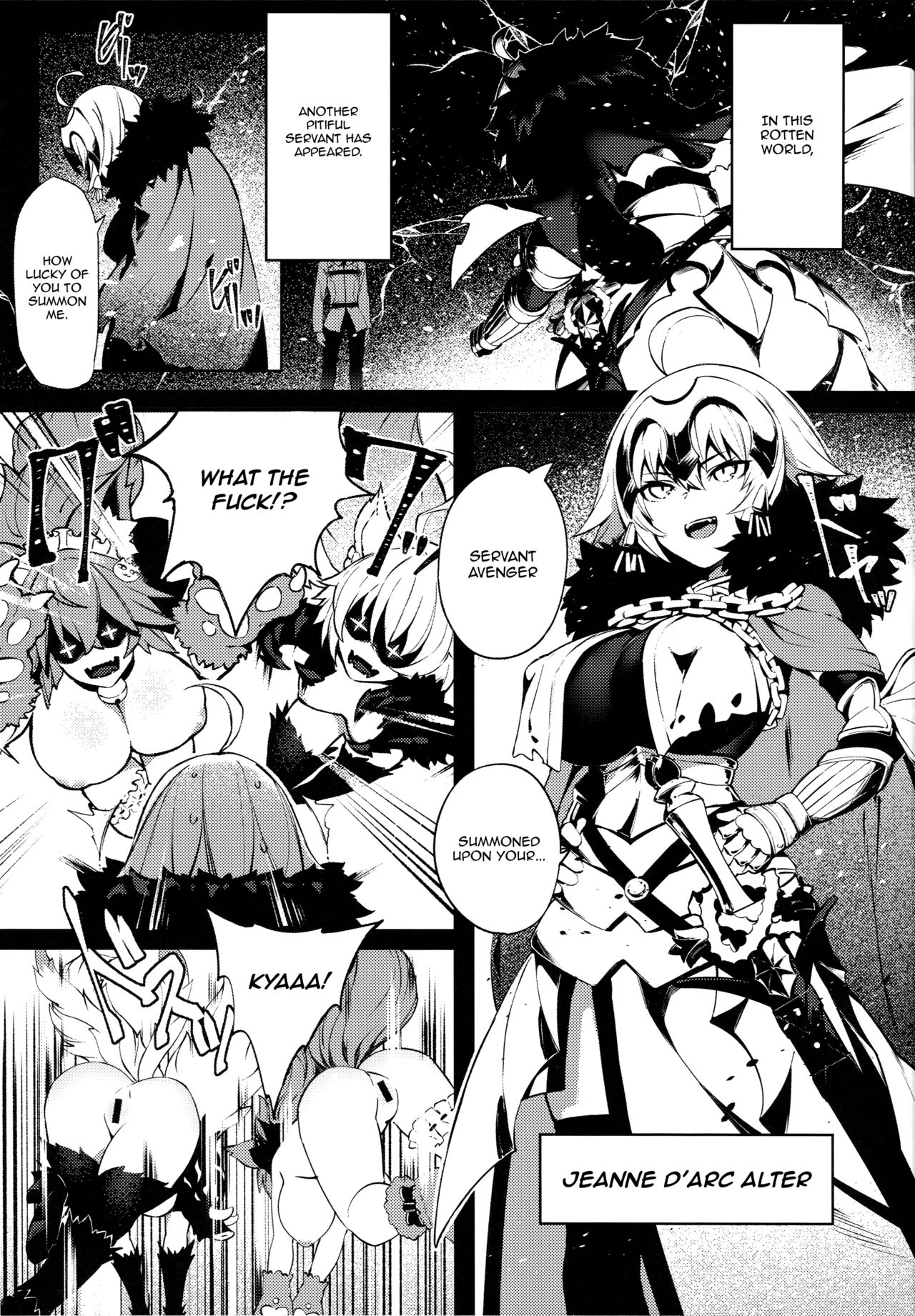 NTR Series — Reincarnated Jeanne Gets Herself Turned Into A Slutty Master And Gets Fucked Raw By Huge Cock [C96] [PYZ/MARC (Pyz)]