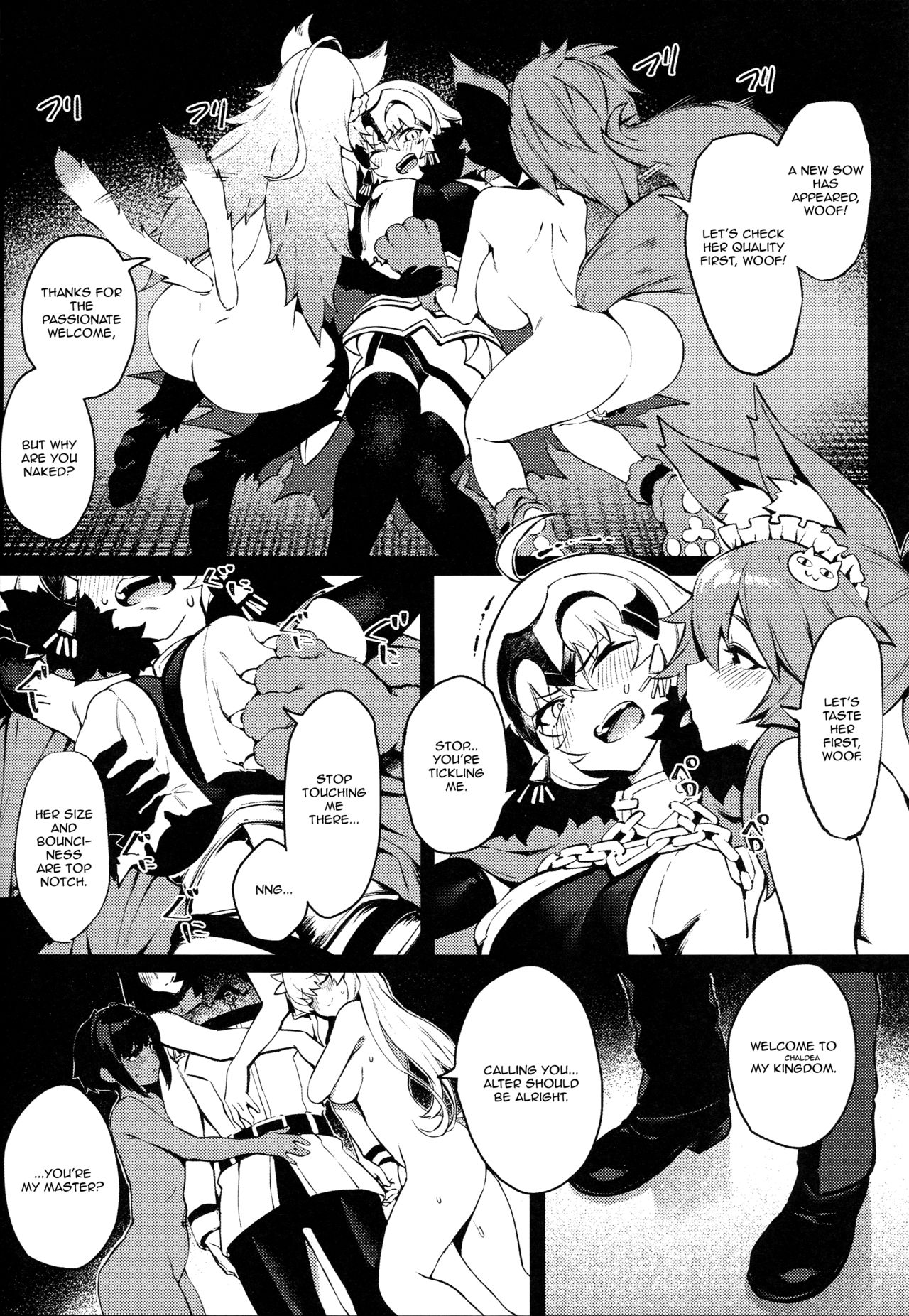 NTR Series — Reincarnated Jeanne Gets Herself Turned Into A Slutty Master And Gets Fucked Raw By Huge Cock [C96] [PYZ/MARC (Pyz)]