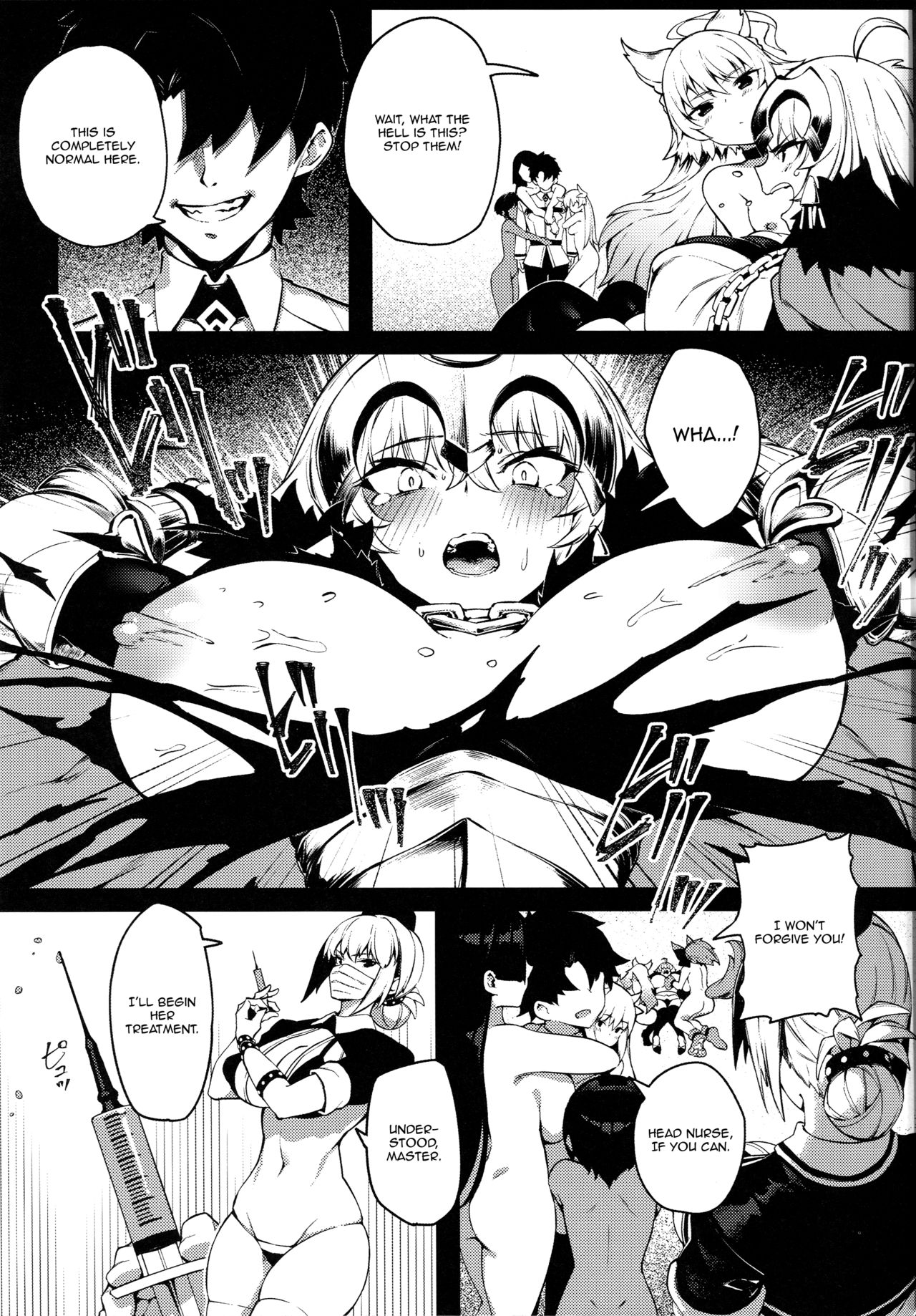NTR Series — Reincarnated Jeanne Gets Herself Turned Into A Slutty Master And Gets Fucked Raw By Huge Cock [C96] [PYZ/MARC (Pyz)]