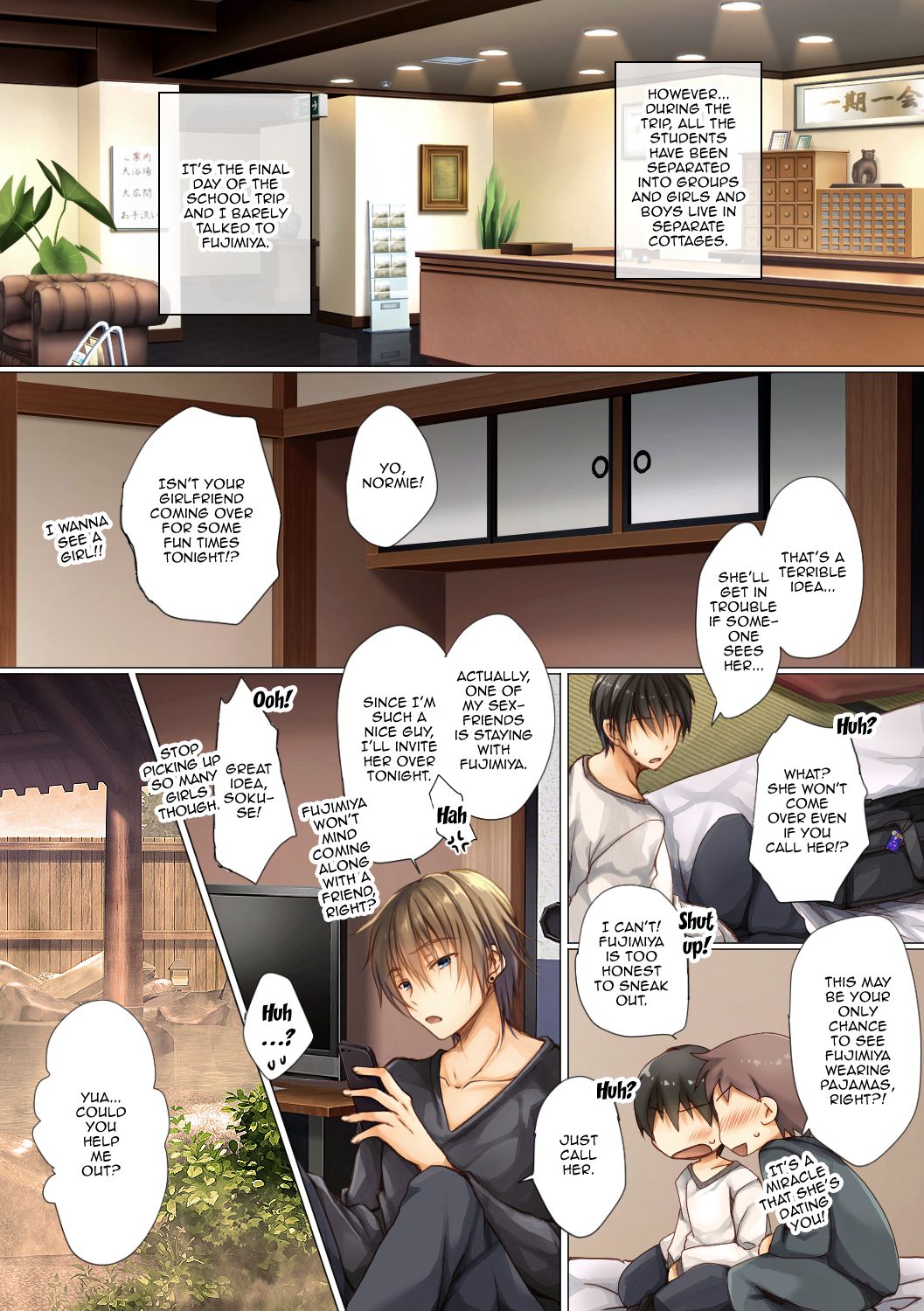NTR Series — School Trip Cuckolding Fuckfest English Subtitles [milkholic]