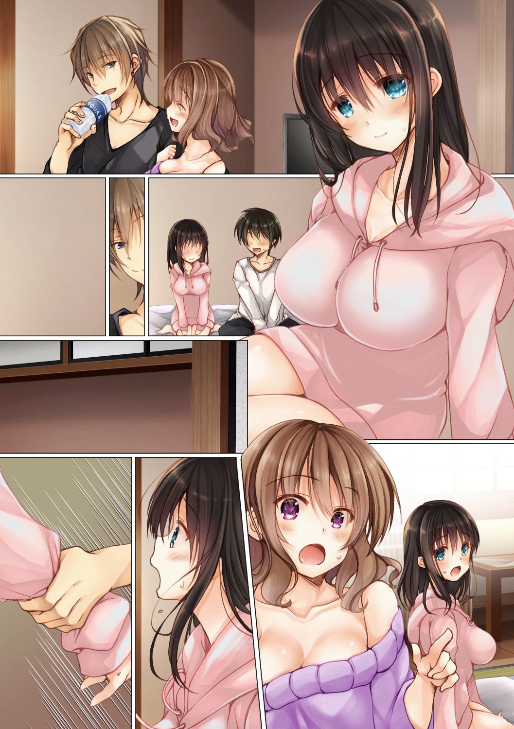 NTR Series — School Trip Cuckolding Fuckfest English Subtitles [milkholic]