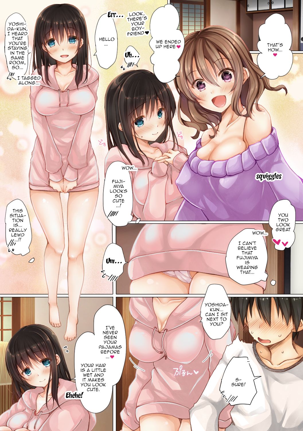 NTR Series — School Trip Cuckolding Fuckfest English Subtitles [milkholic]