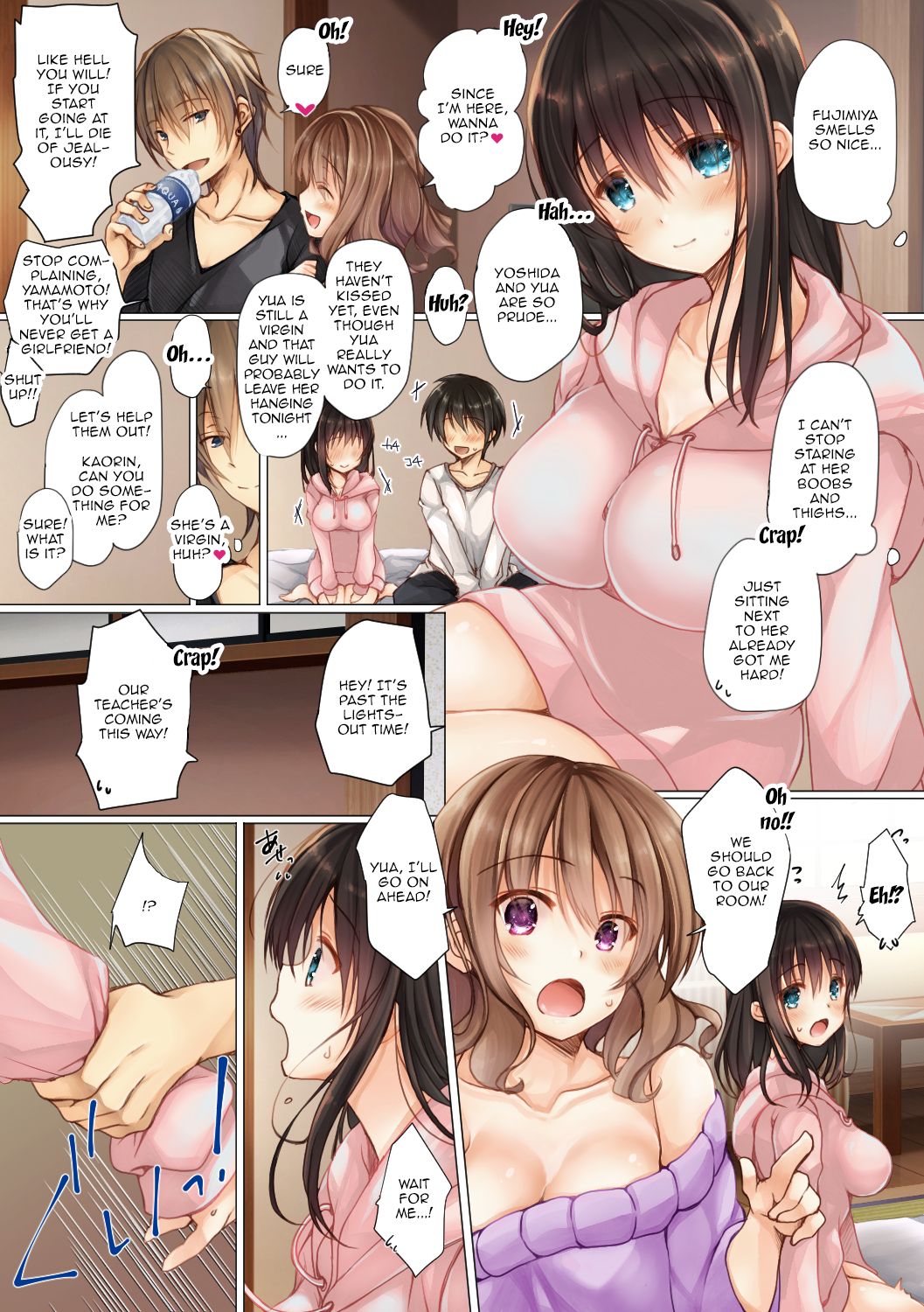 NTR Series — School Trip Cuckolding Fuckfest English Subtitles [milkholic]