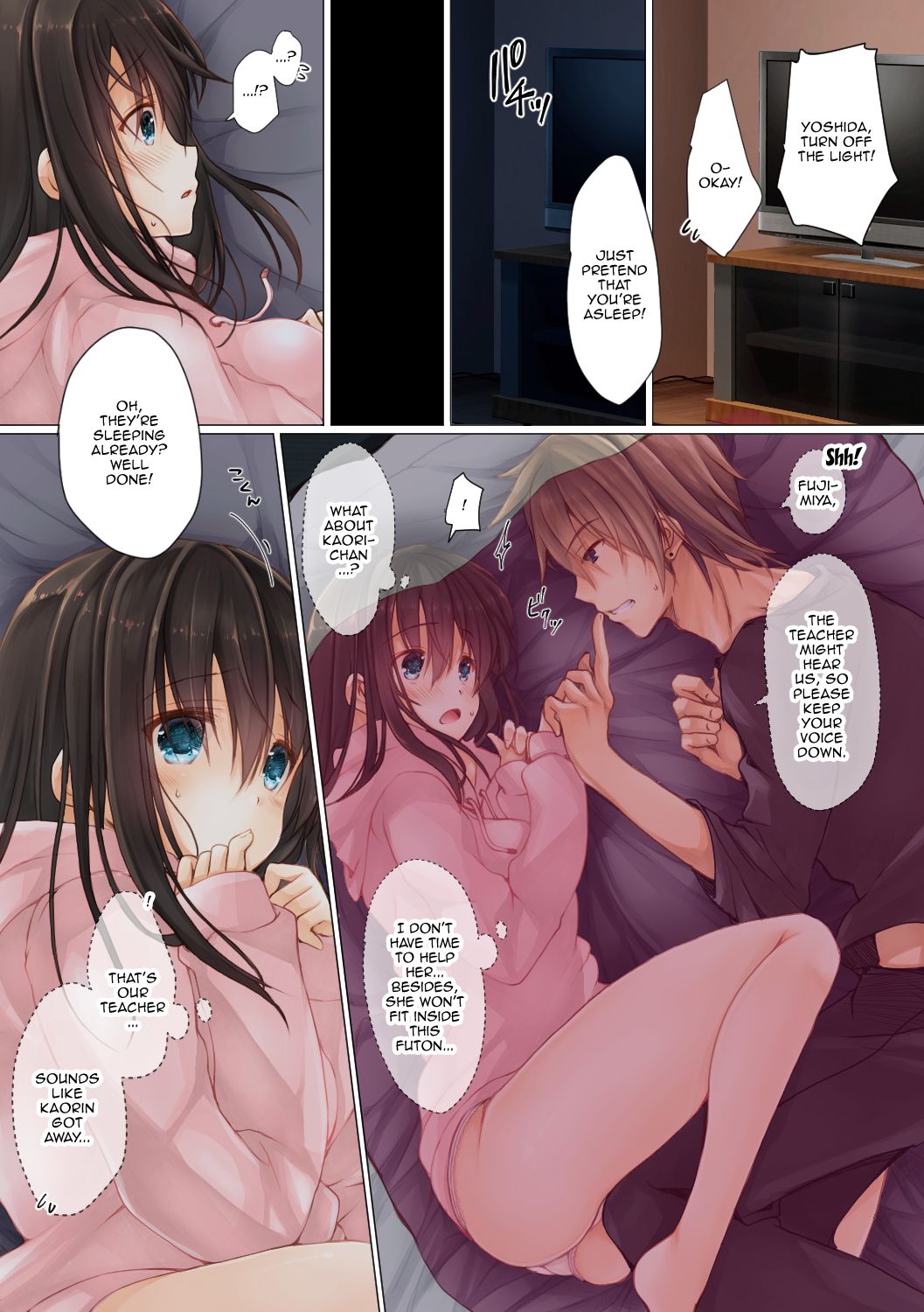 NTR Series — School Trip Cuckolding Fuckfest English Subtitles [milkholic]