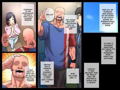 NTR Series — Wife Gets Fucked Hard by White Exchange Student in Front of Husband’s Picture [Spongehead (Daruguxwa)]