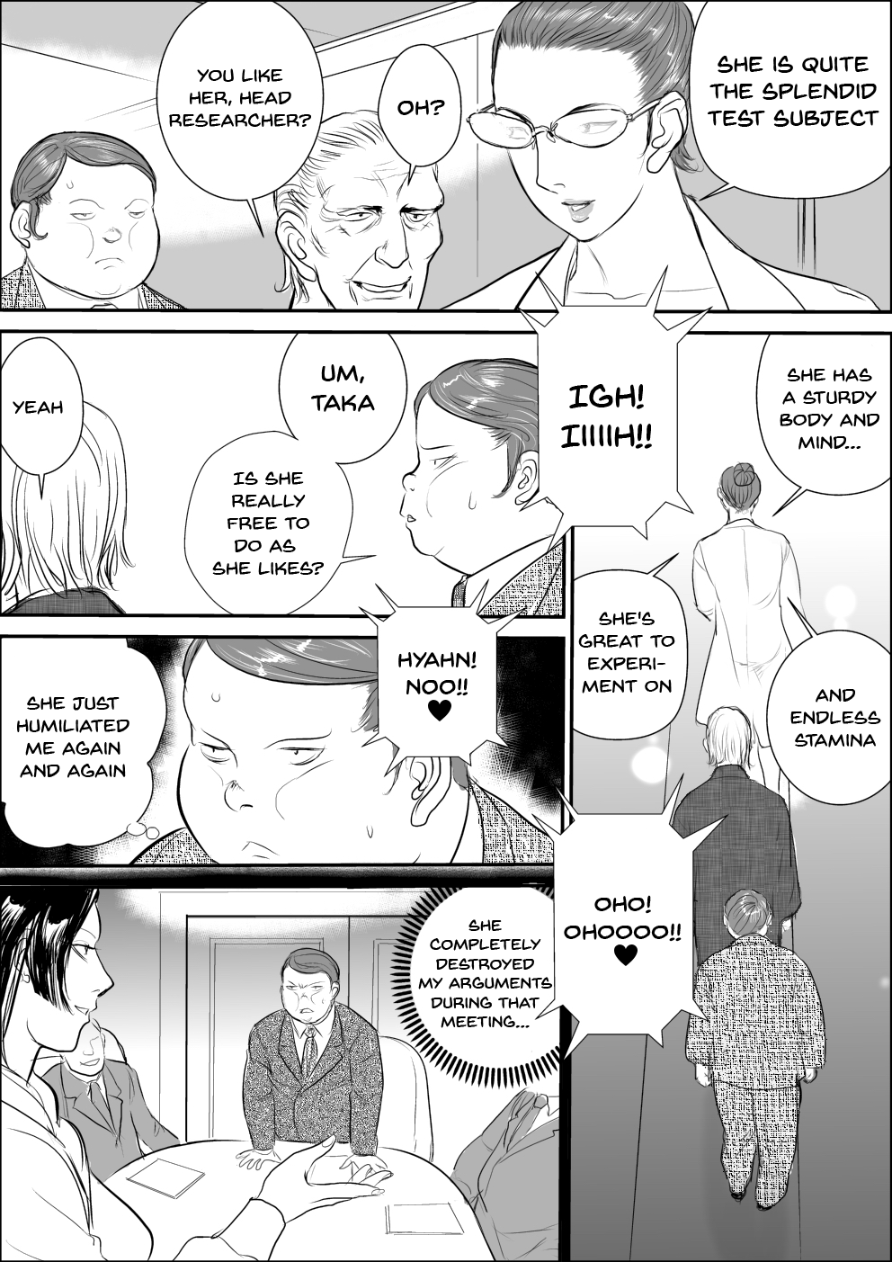 Office Series — Female Department Head Fucking Meat Lab Experiment 2  [Jinsukeya (Jinsuke)]
