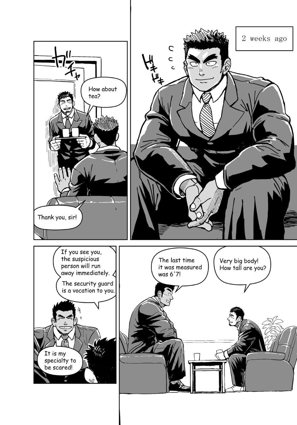 Office Series — The Tiny President Gets Used As A Toy By The Giant New Recruit [Gakuranman (Chijimetaro)]