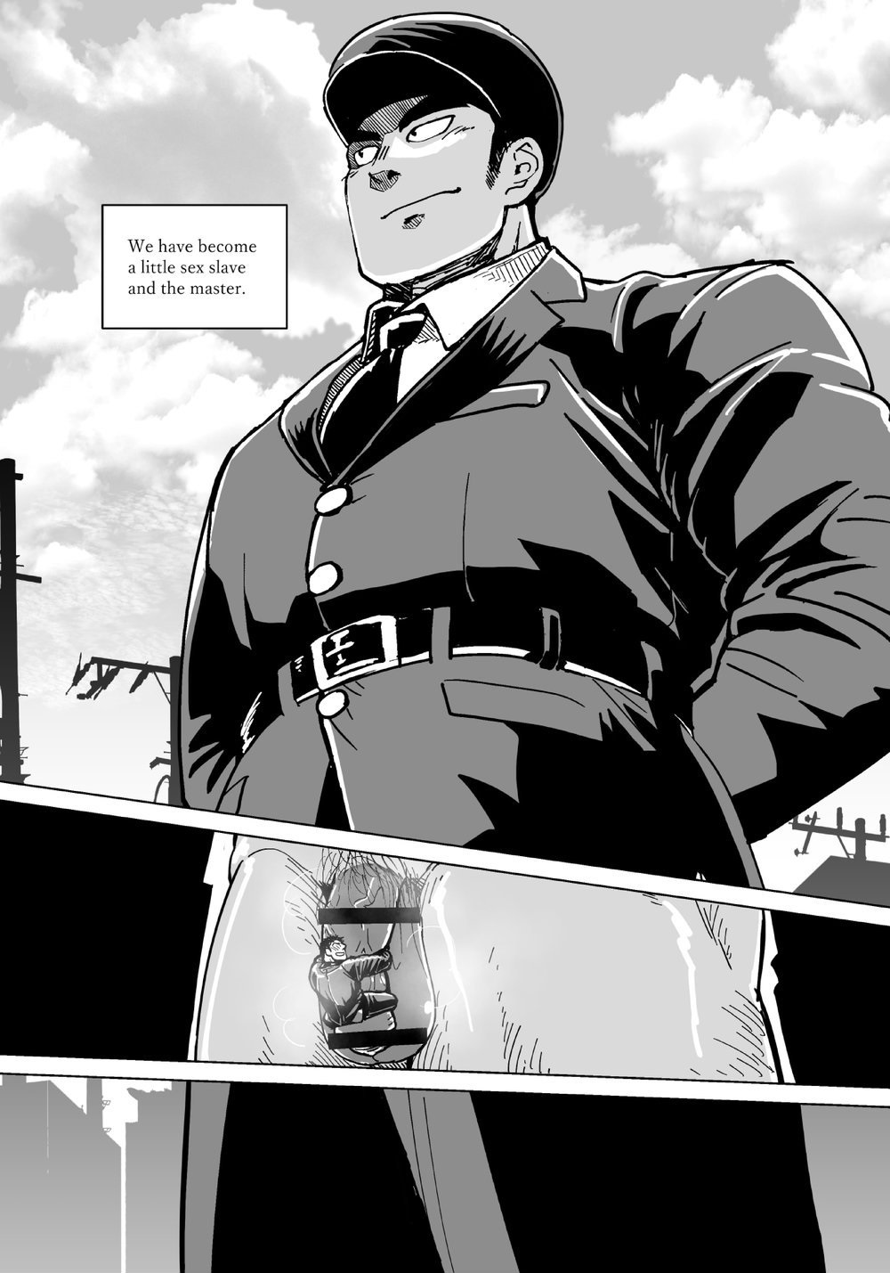 Office Series — The Tiny President Gets Used As A Toy By The Giant New Recruit [Gakuranman (Chijimetaro)]
