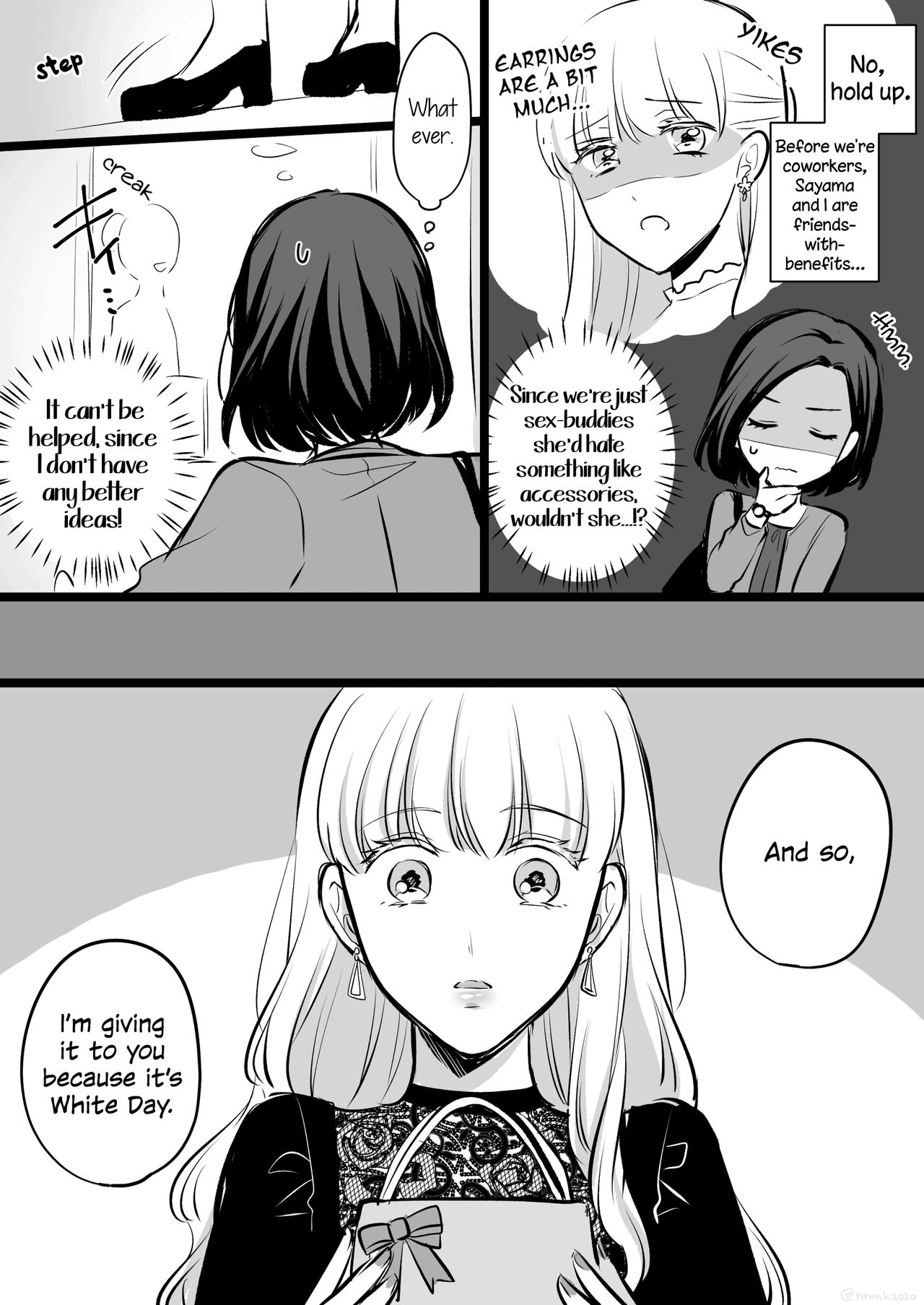 Office Series — White Day Yakiniku Date Turns Into Hardcore Threesome With Two Horny Female Coworkers [Tabehoudai (Yakiniku)]