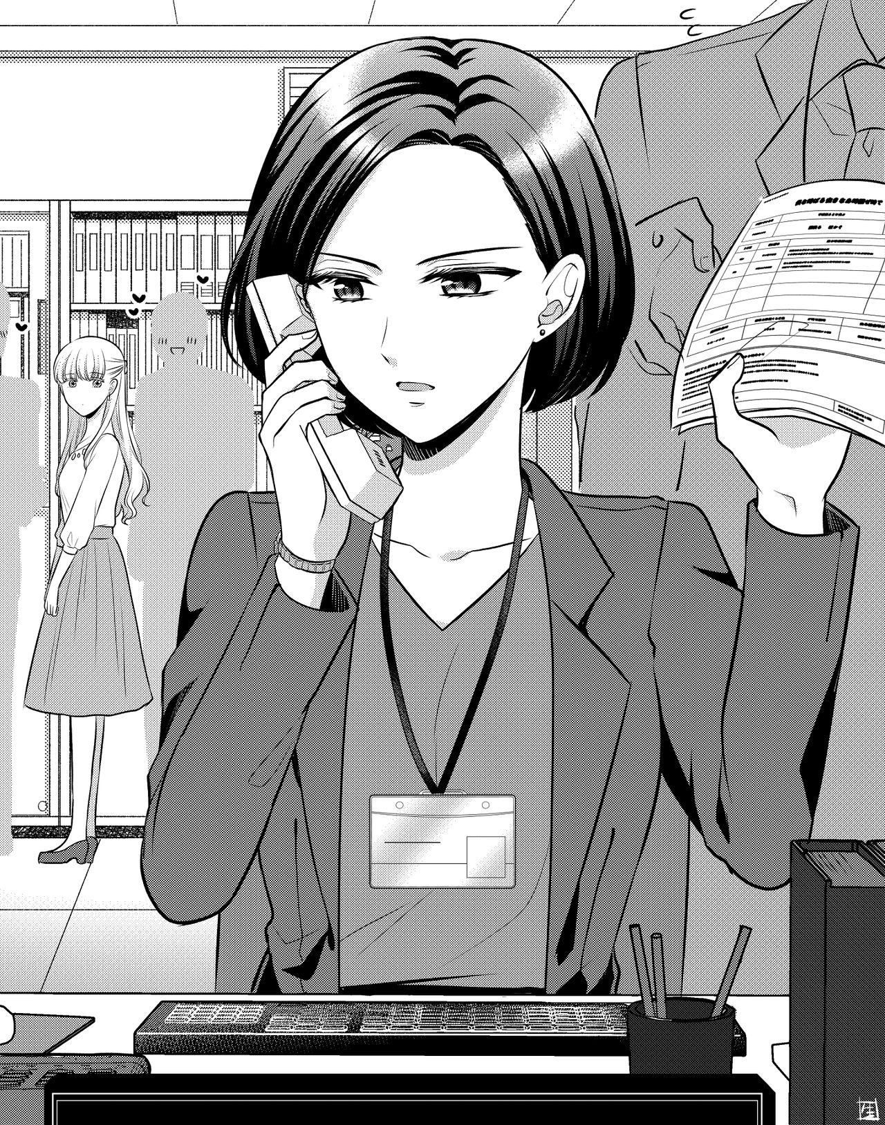 Office Series — White Day Yakiniku Date Turns Into Hardcore Threesome With Two Horny Female Coworkers [Tabehoudai (Yakiniku)]