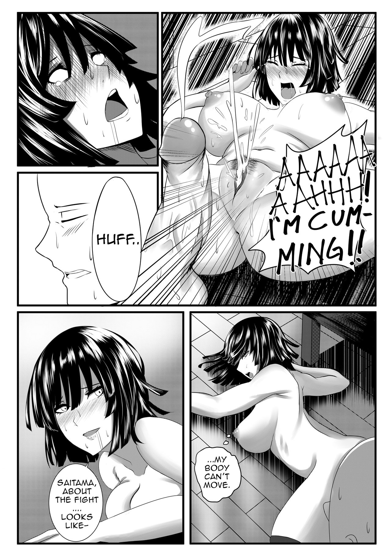 Parody Series — One Punch Man Hentai Fuckfest  Raw Hardcore Porn Comic  [COMIFURO 13 Jualan Demi Modal Gacha Deroo]