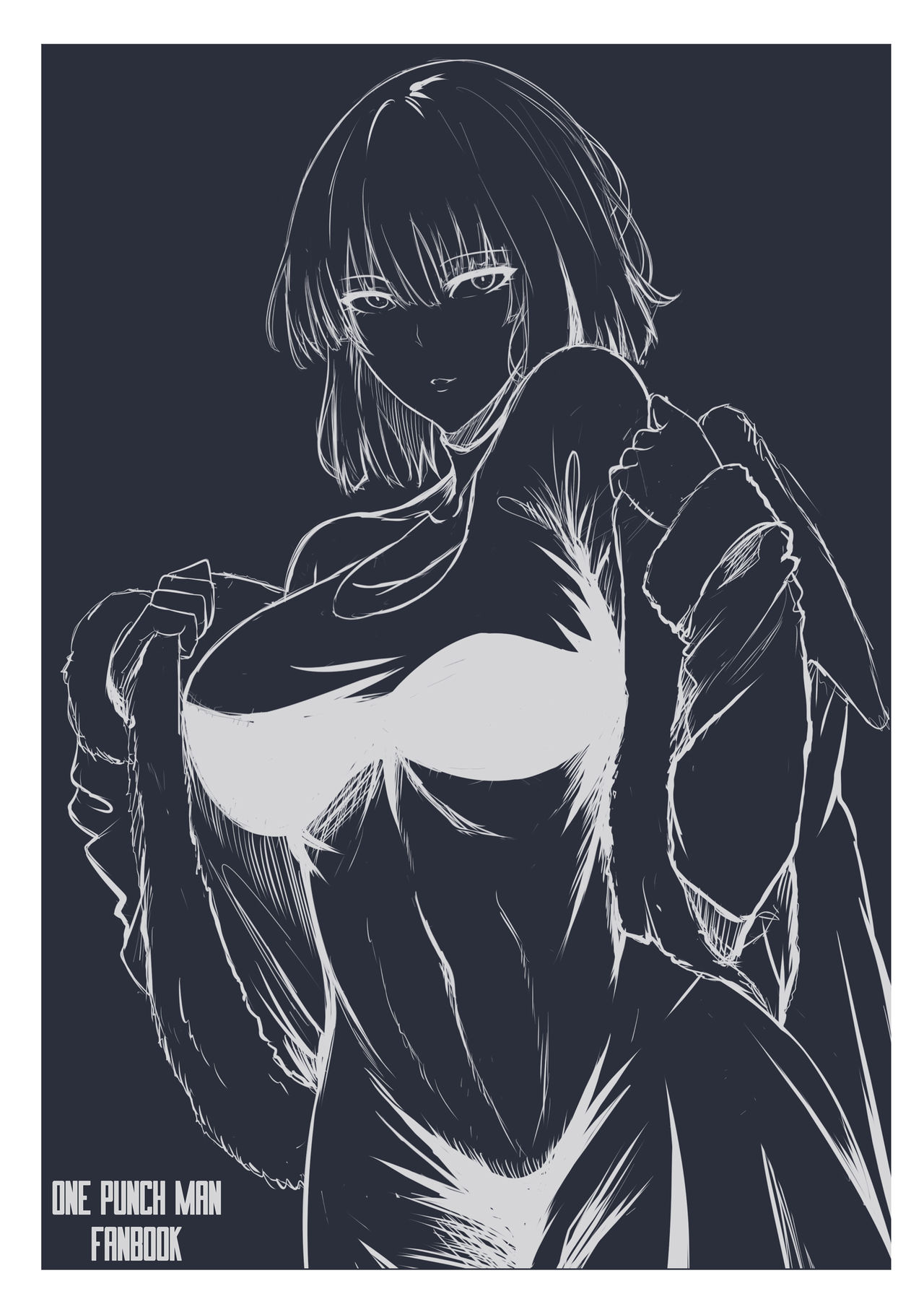 Parody Series — One Punch Man Hentai Fuckfest  Raw Hardcore Porn Comic  [COMIFURO 13 Jualan Demi Modal Gacha Deroo]