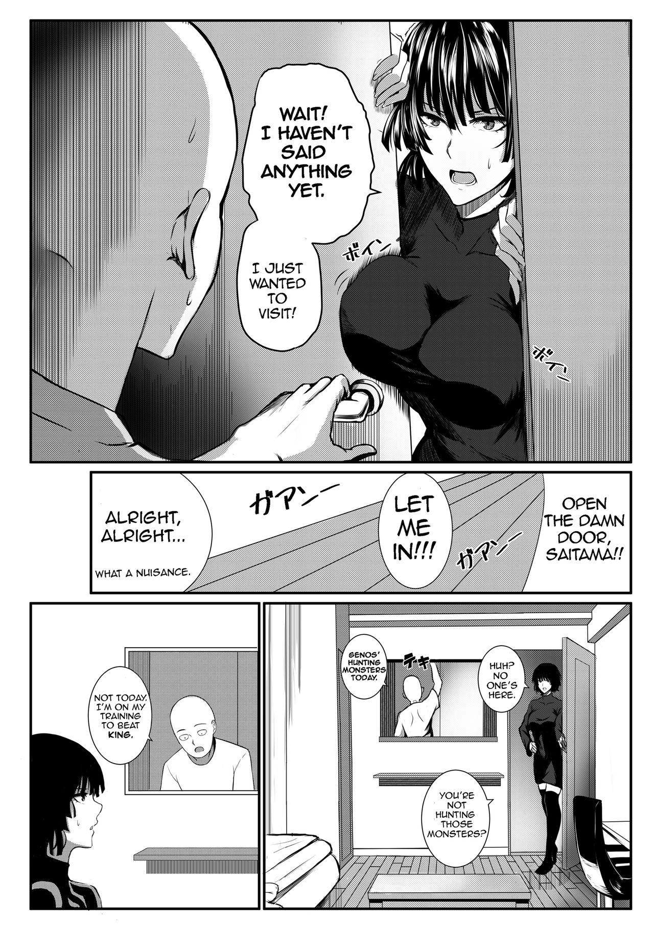 Parody Series — One Punch Man Hentai Fuckfest  Raw Hardcore Porn Comic  [COMIFURO 13 Jualan Demi Modal Gacha Deroo]
