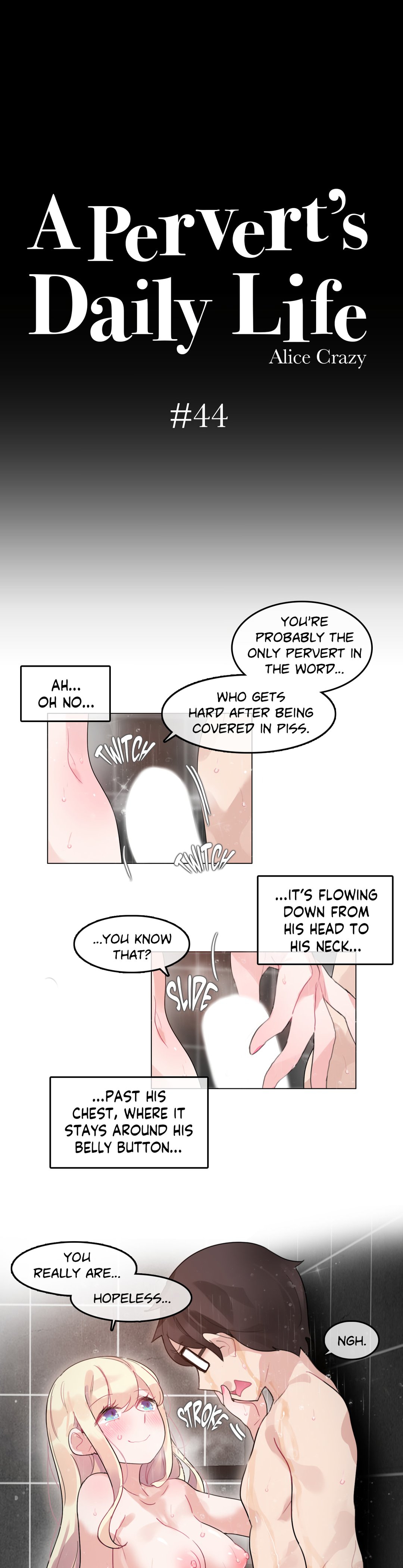 Pervert Series — Daily Life of a Degenerate Voyeur Spying on Alice Chapters 41-45 [Alice Crazy]