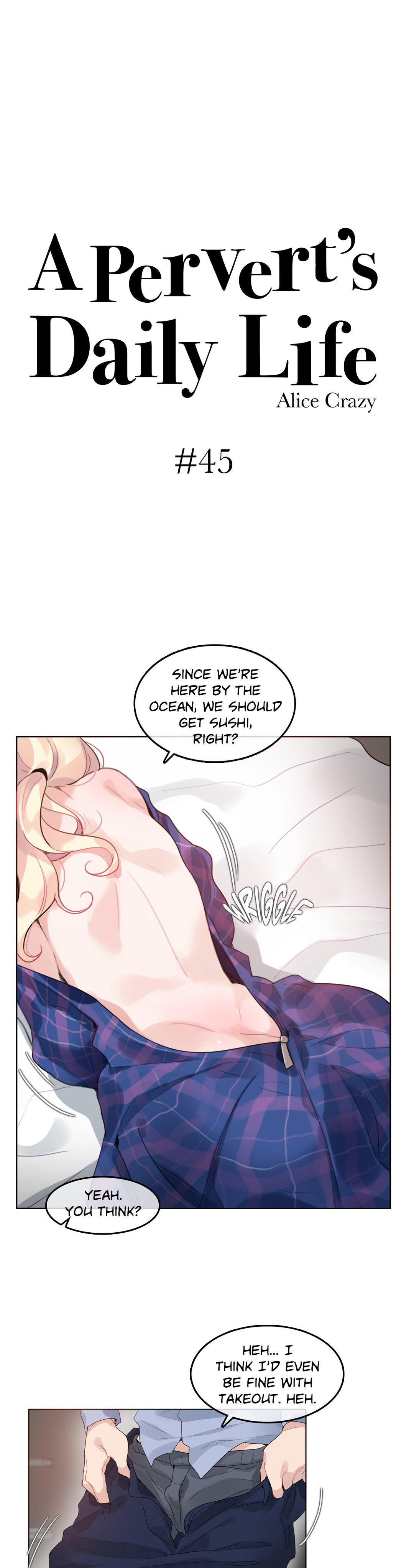 Pervert Series — Daily Life of a Degenerate Voyeur Spying on Alice Chapters 41-45 [Alice Crazy]