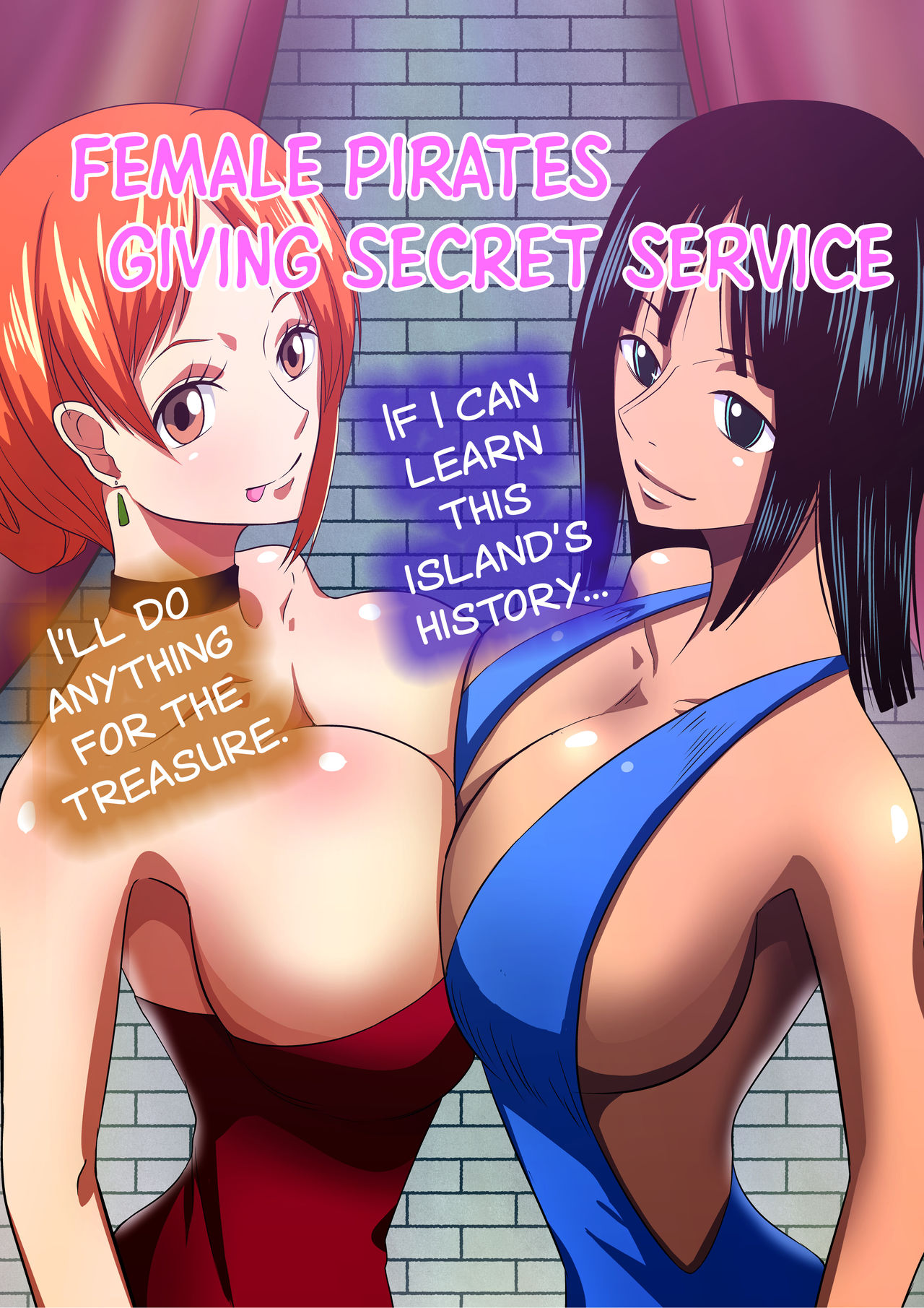 Pirate Series — Female Pirate Secretly Entertains with Hardcore Fucking [Q Doujin] [English] [biribiri]