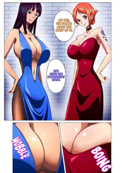 Pirate Series — Female Pirate Secretly Entertains with Hardcore Fucking [Q Doujin] [English] [biribiri]