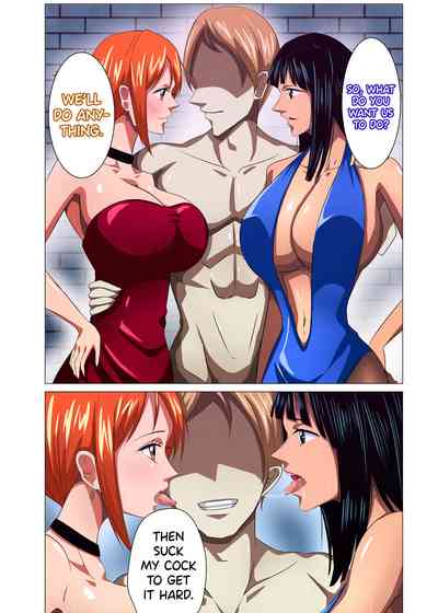 Pirate Series — Female Pirate Secretly Entertains with Hardcore Fucking [Q Doujin] [English] [biribiri]