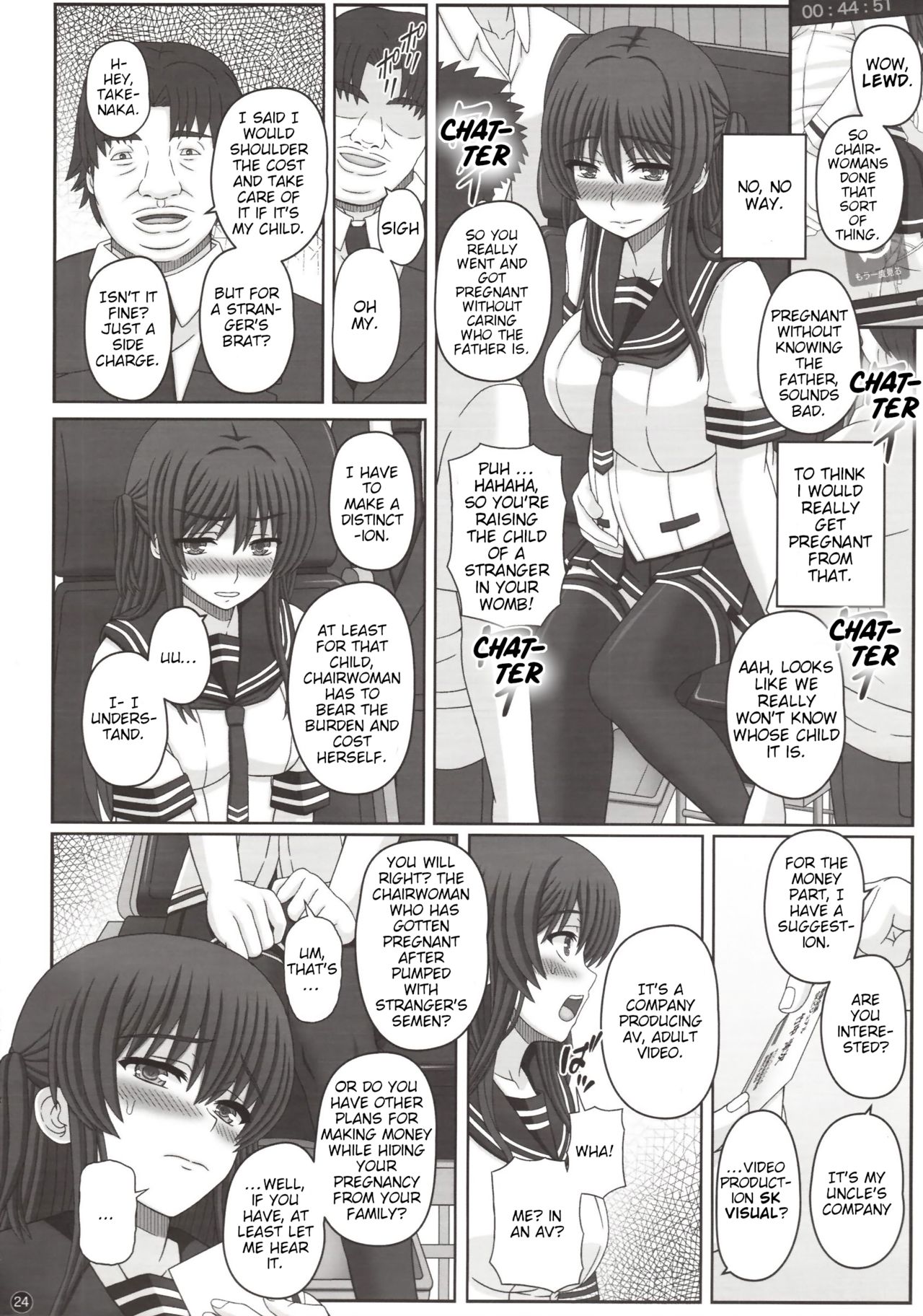Pregnant Series — Class President Gets Impregnated And Turned Into Pet [C95 Shiawase Kyouwakoku Shiawase no Katachi]