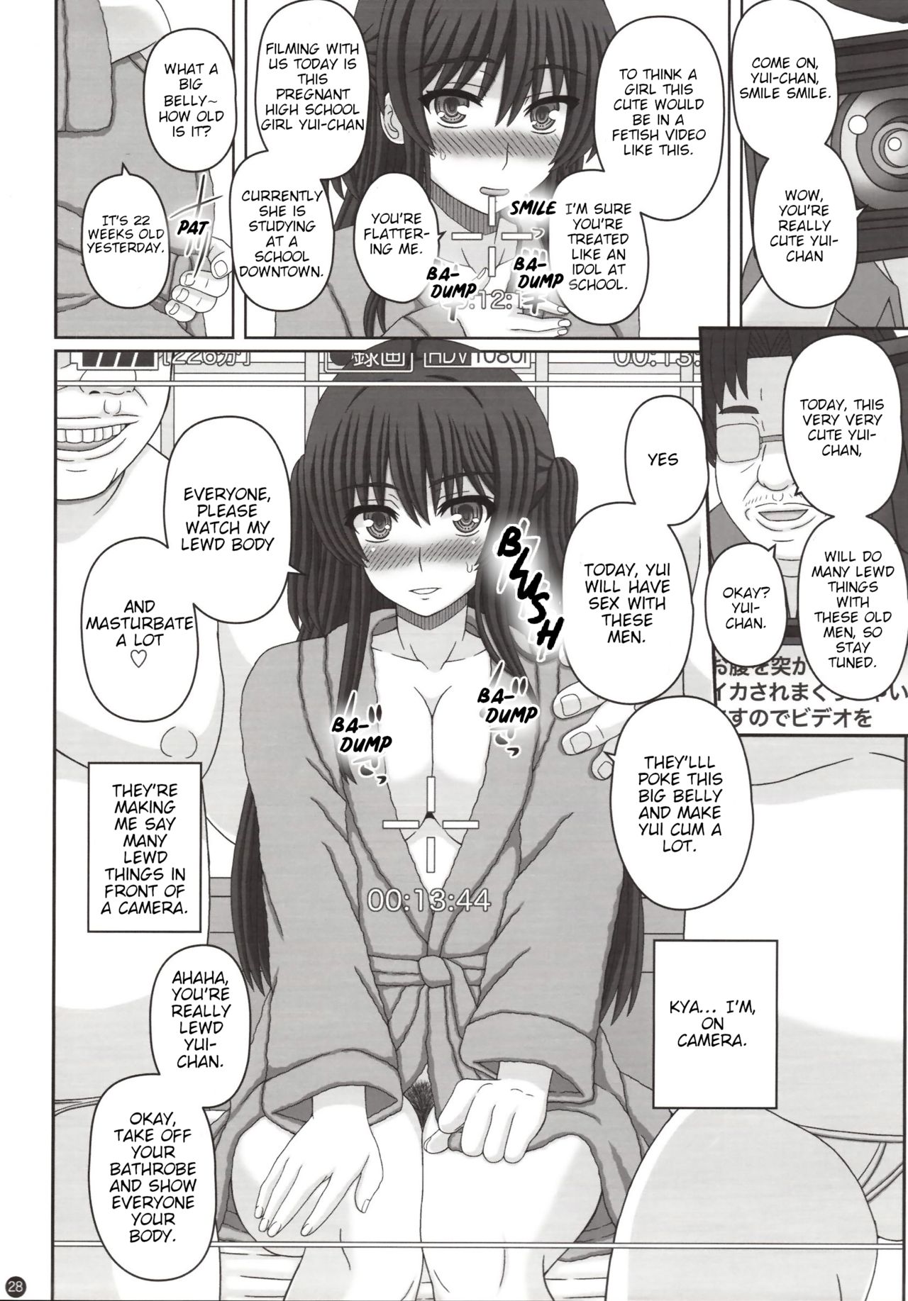 Pregnant Series — Class President Gets Impregnated And Turned Into Pet [C95 Shiawase Kyouwakoku Shiawase no Katachi]