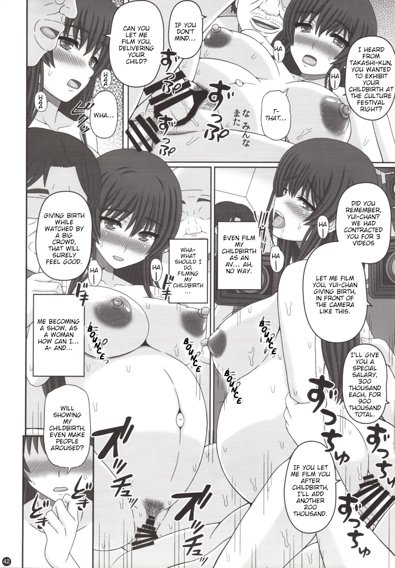 Pregnant Series — Class President Gets Impregnated And Turned Into Pet [C95 Shiawase Kyouwakoku Shiawase no Katachi]