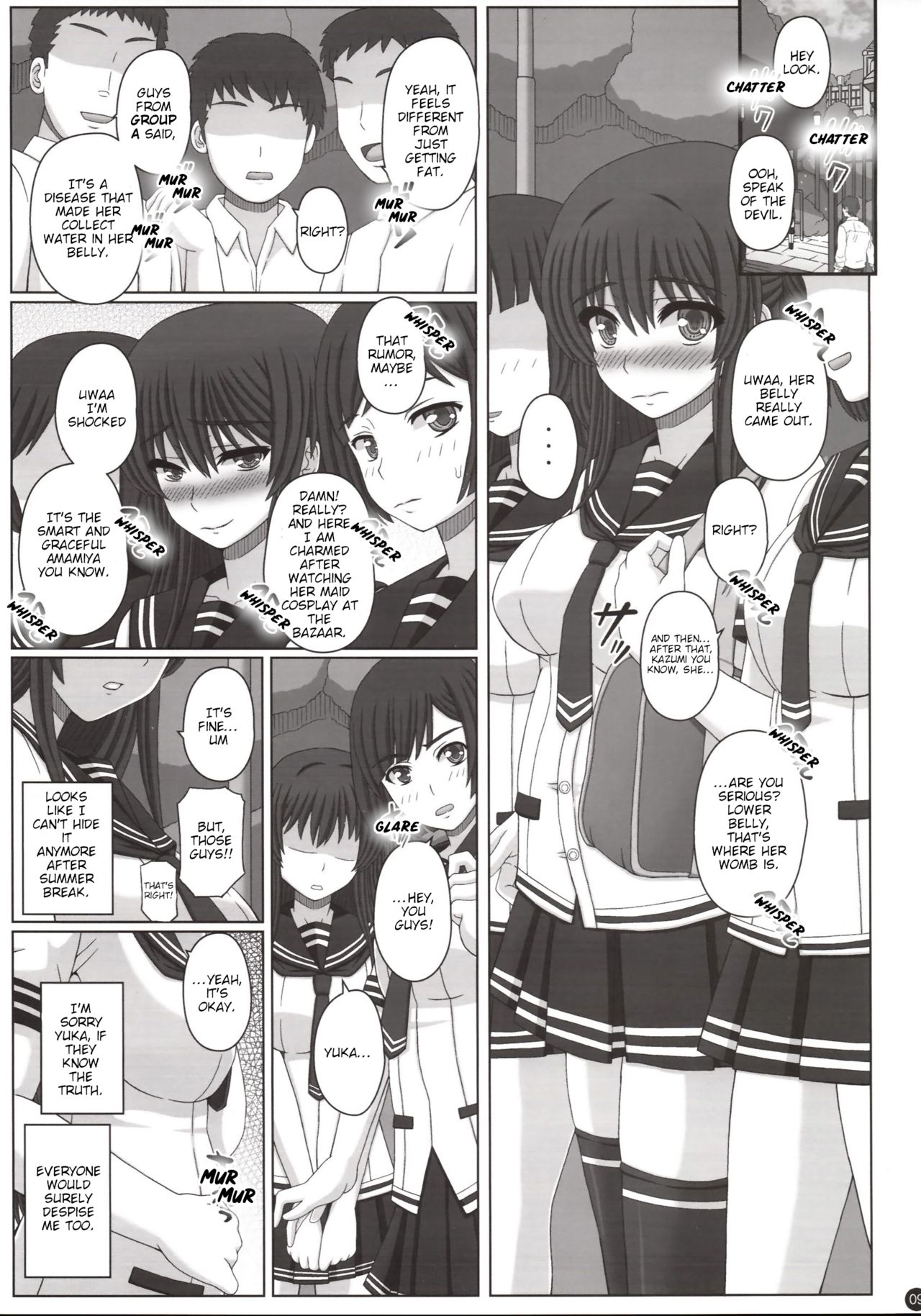 Pregnant Series — Class President Gets Impregnated And Turned Into Pet [C95 Shiawase Kyouwakoku Shiawase no Katachi]