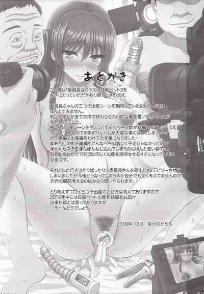 Pregnant Series — Class President Gets Impregnated And Turned Into Pet [C95 Shiawase Kyouwakoku Shiawase no Katachi]
