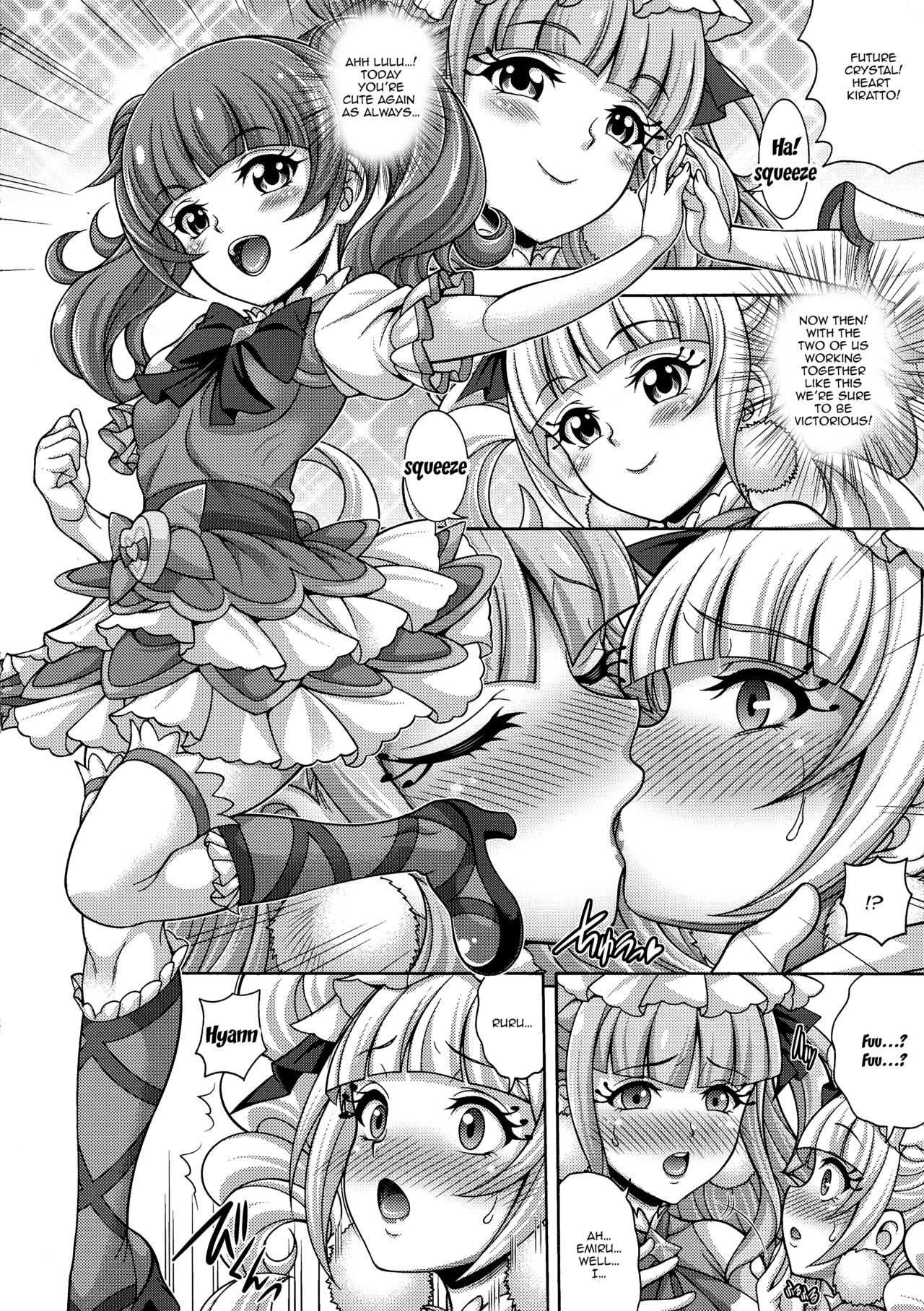 Pregnant Series —  Haramase Breeding Fuck Fest with Fertile PreCure Sluts [C95 K2 Tomo no Kai Mizuki Hugtto! PreCure English Doujins.com]