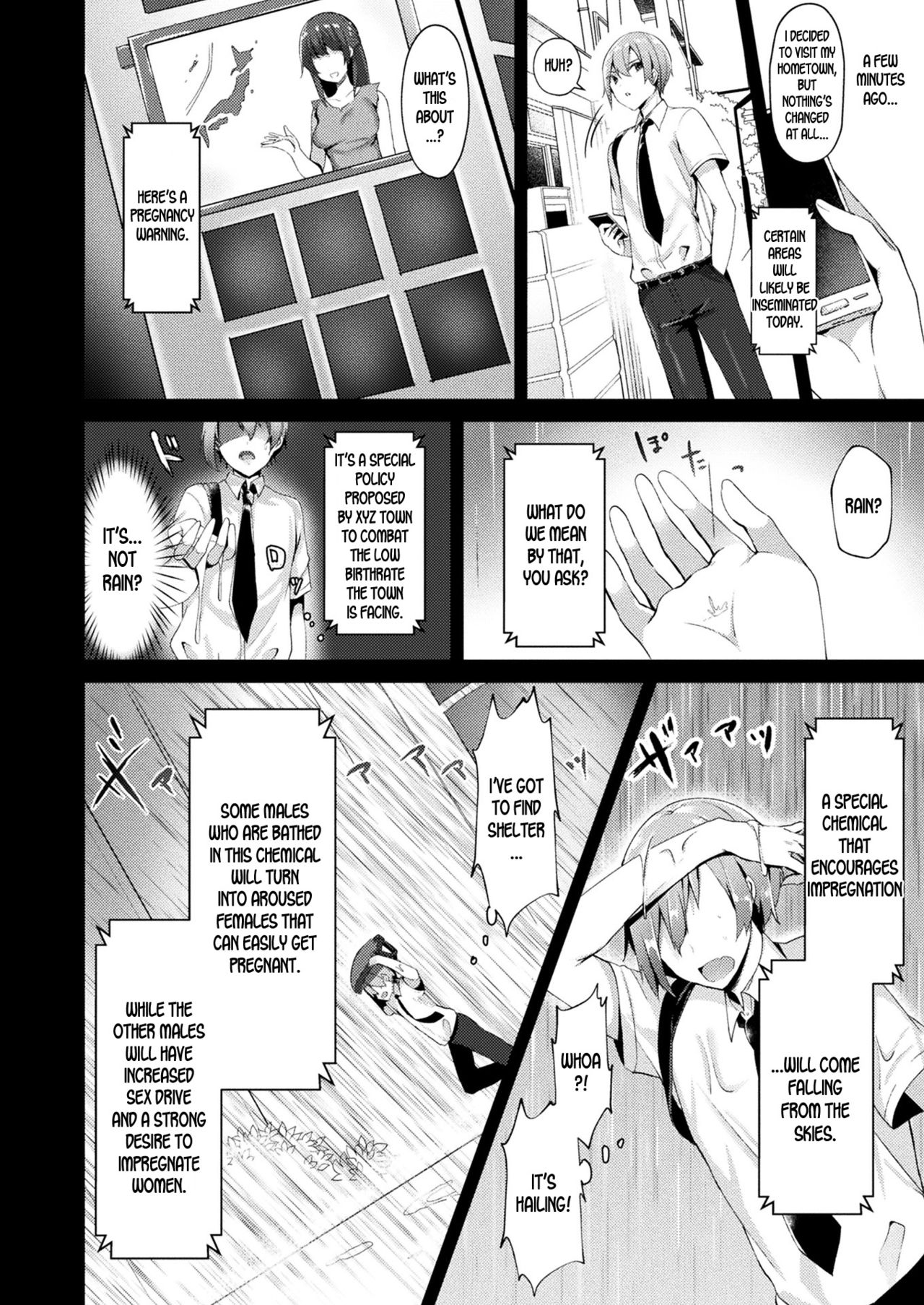 Pregnant Series — Pregnancy Warning  [Sakofu] (COMIC Unreal 2017-08 Vol. 68) [English] [desudesu] [Digital]