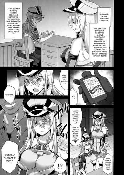 Pregnant Series — Prinz Eugen & Bismarck Fucked Hard, Impregnated, and Forced to Give Birth [COMIC1☆15 Akuten Soushin Kokutou Nikke KanColle]