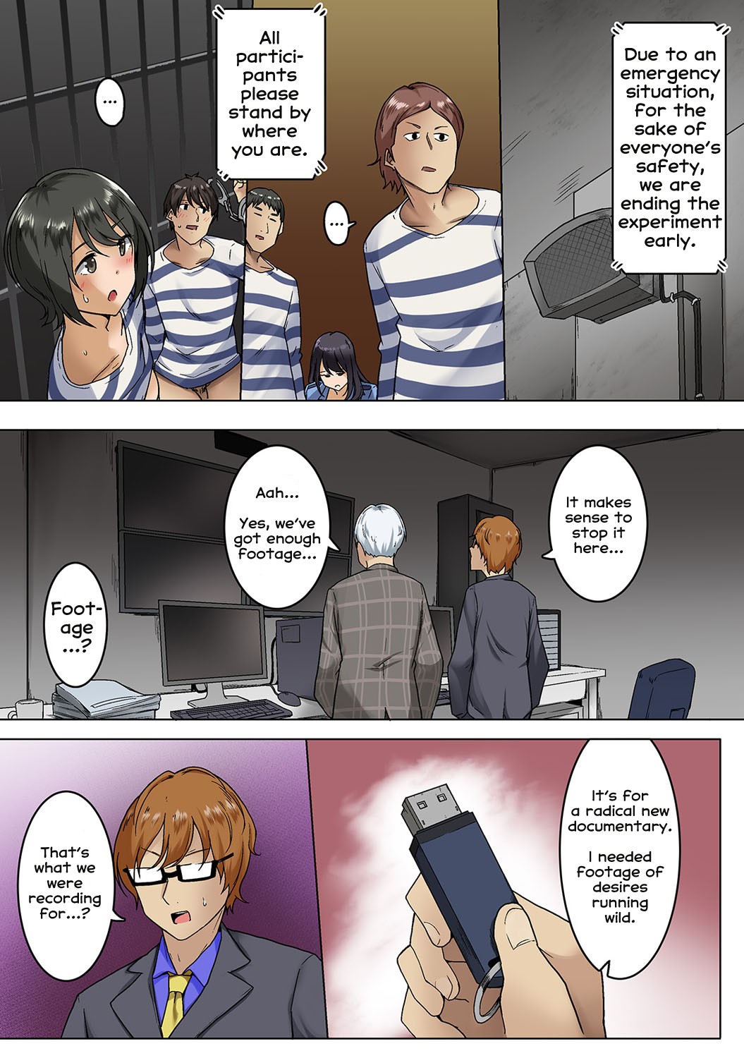 Prison Series — Absolute Obedience Forced on Seminar Prison Guard Chapter 6 [Wakamatsu] [COMIC Ananga Ranga Vol. 54] [English] [Erozbischof]