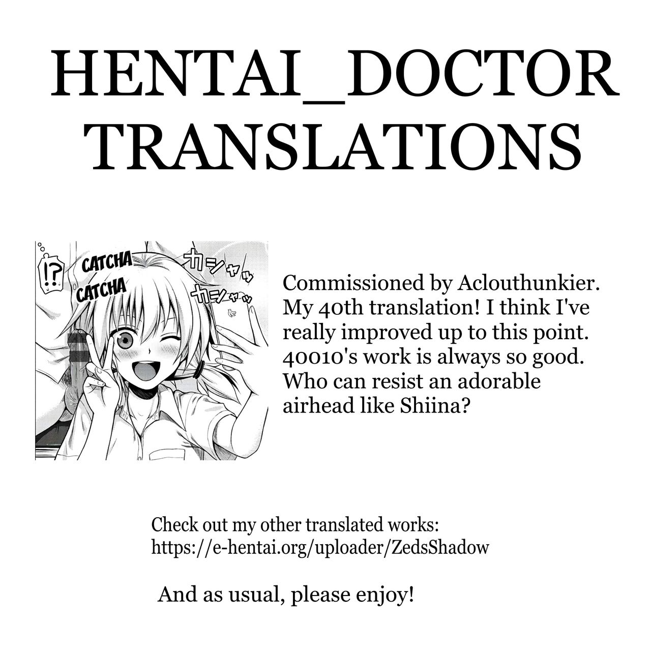 Prototype Series — Prototype Mademoiselle Chapters 1-2, 6-7, 9-11 English Digital [Shimanto Shisakugata]
