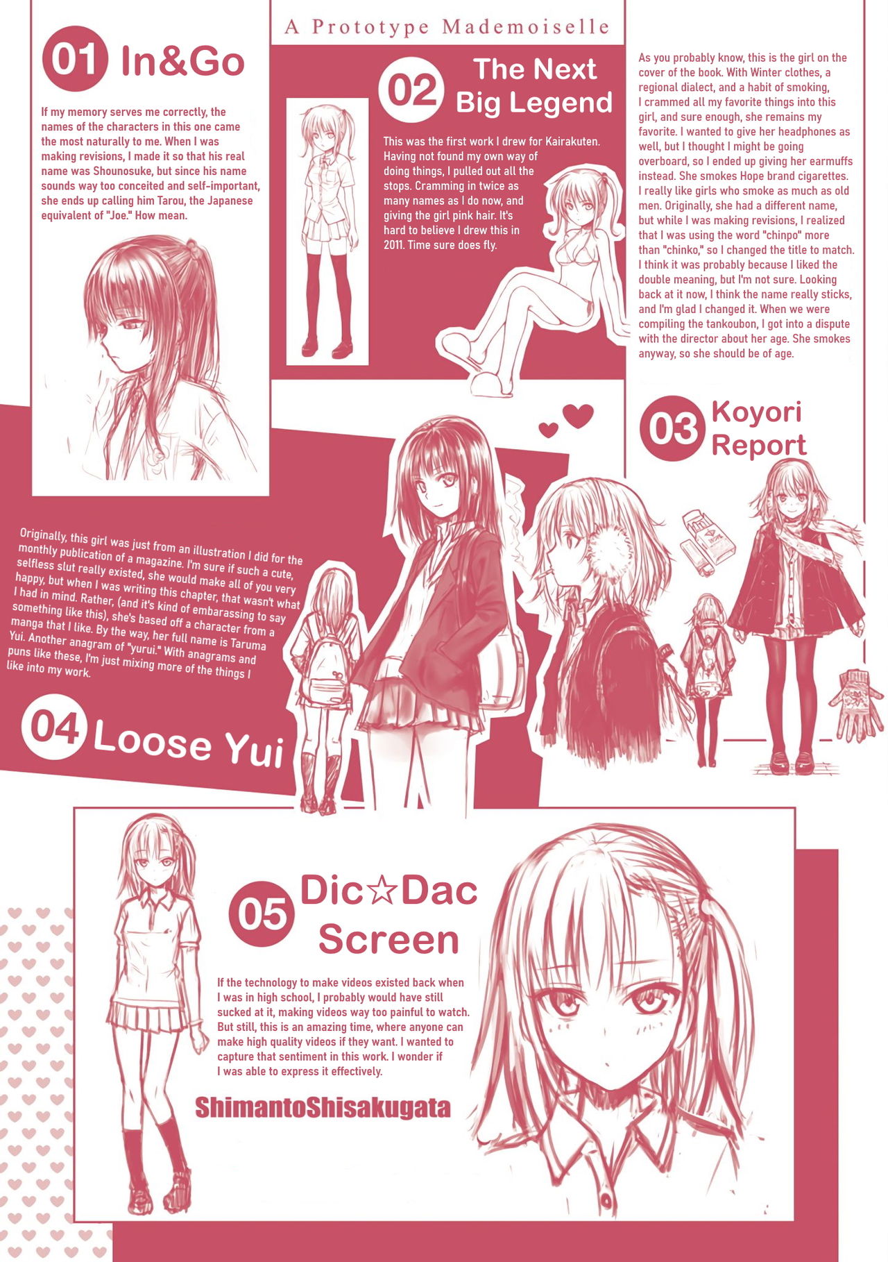 Prototype Series — Prototype Mademoiselle Chapters 1-2, 6-7, 9-11 English Digital [Shimanto Shisakugata]