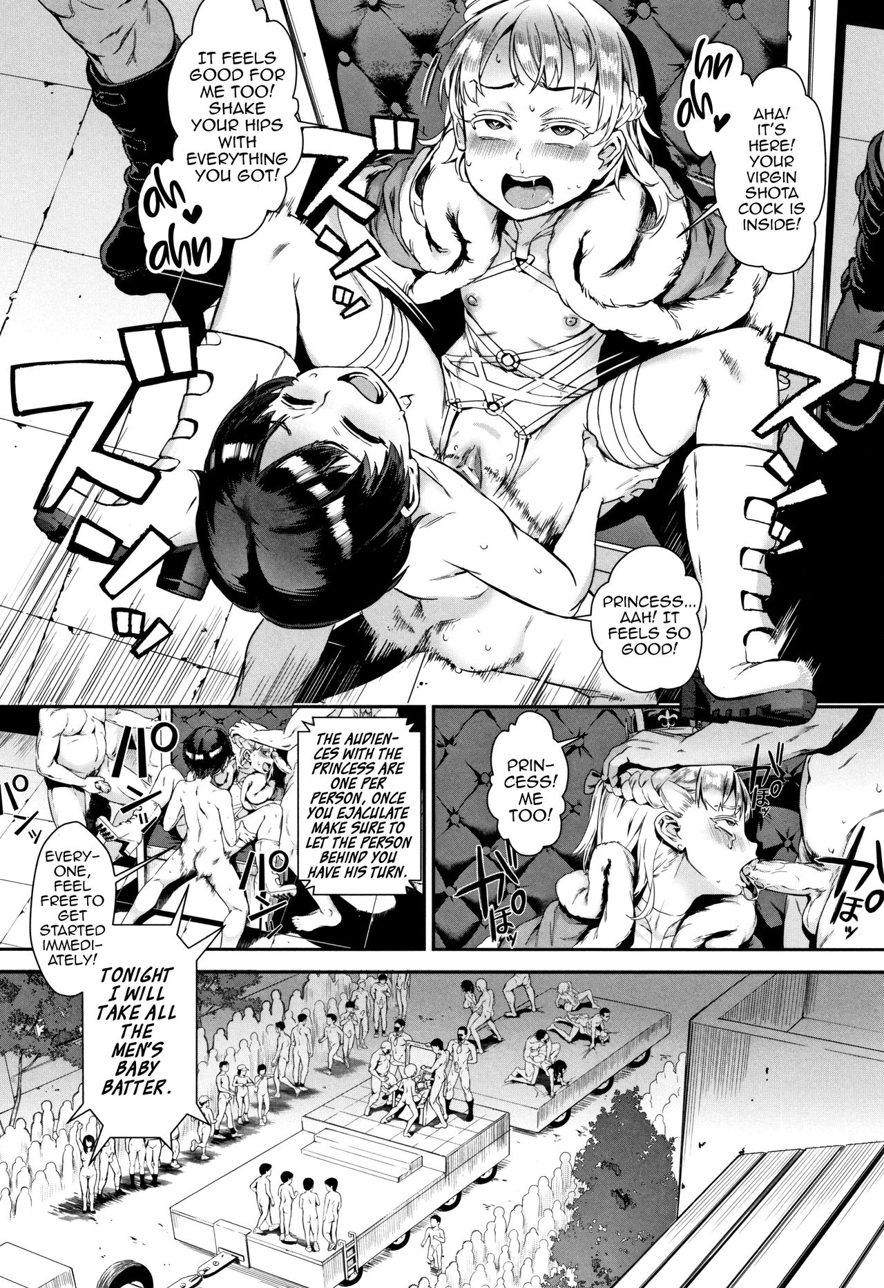 Public Gangbang Series — Chapter 6-7: Students Overwhelmed in Classroom Orgy  [Jairou]