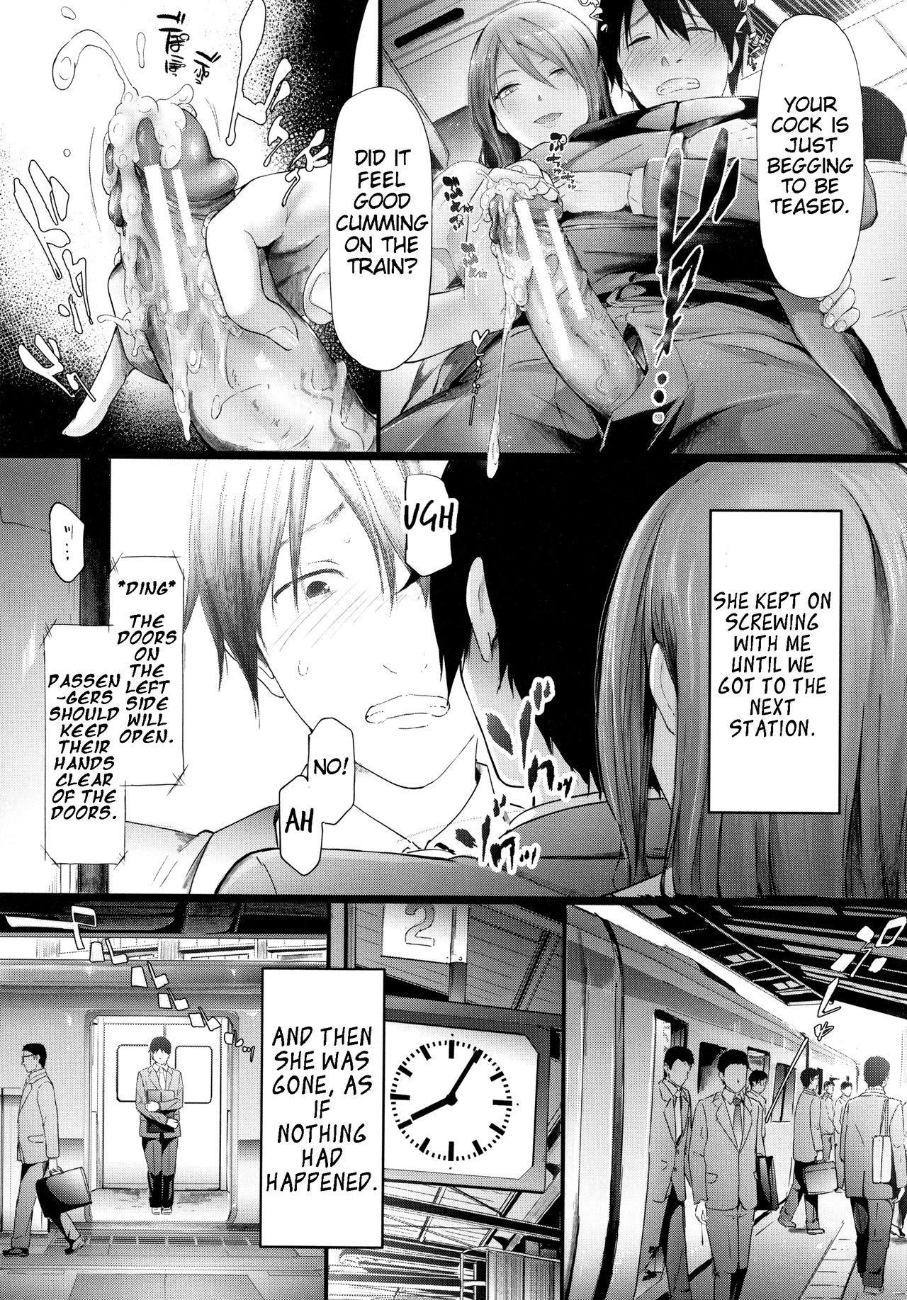Public Molester Series — Female Molester Train Ch. 1 [Shiki Takuto]